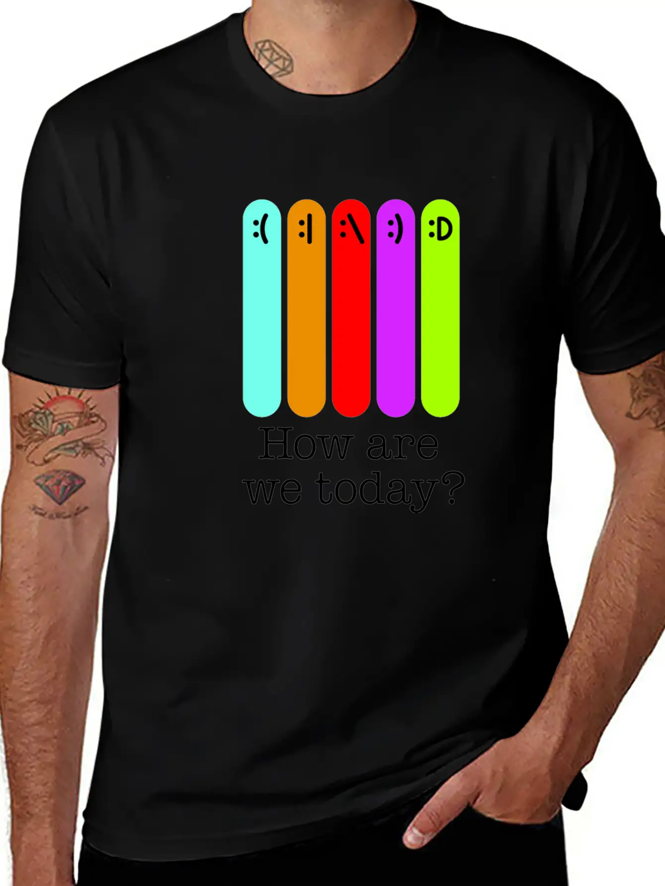 How Are We Today? Relaxed Everyday Tee – Lightweight And Durable Cotton