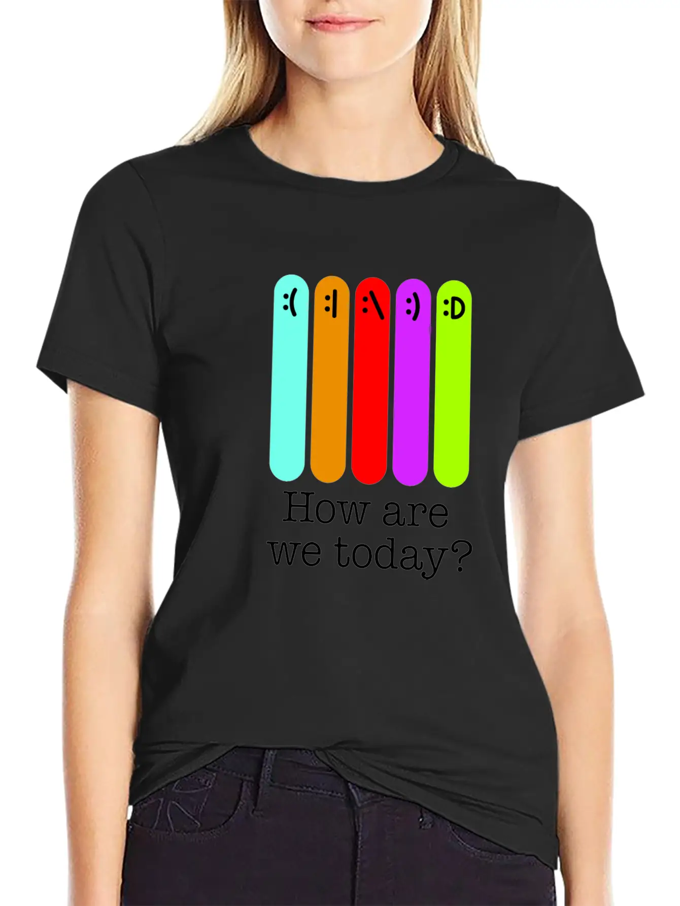 How Are We Today? Relaxed Everyday Tee – Lightweight And Durable Cotton