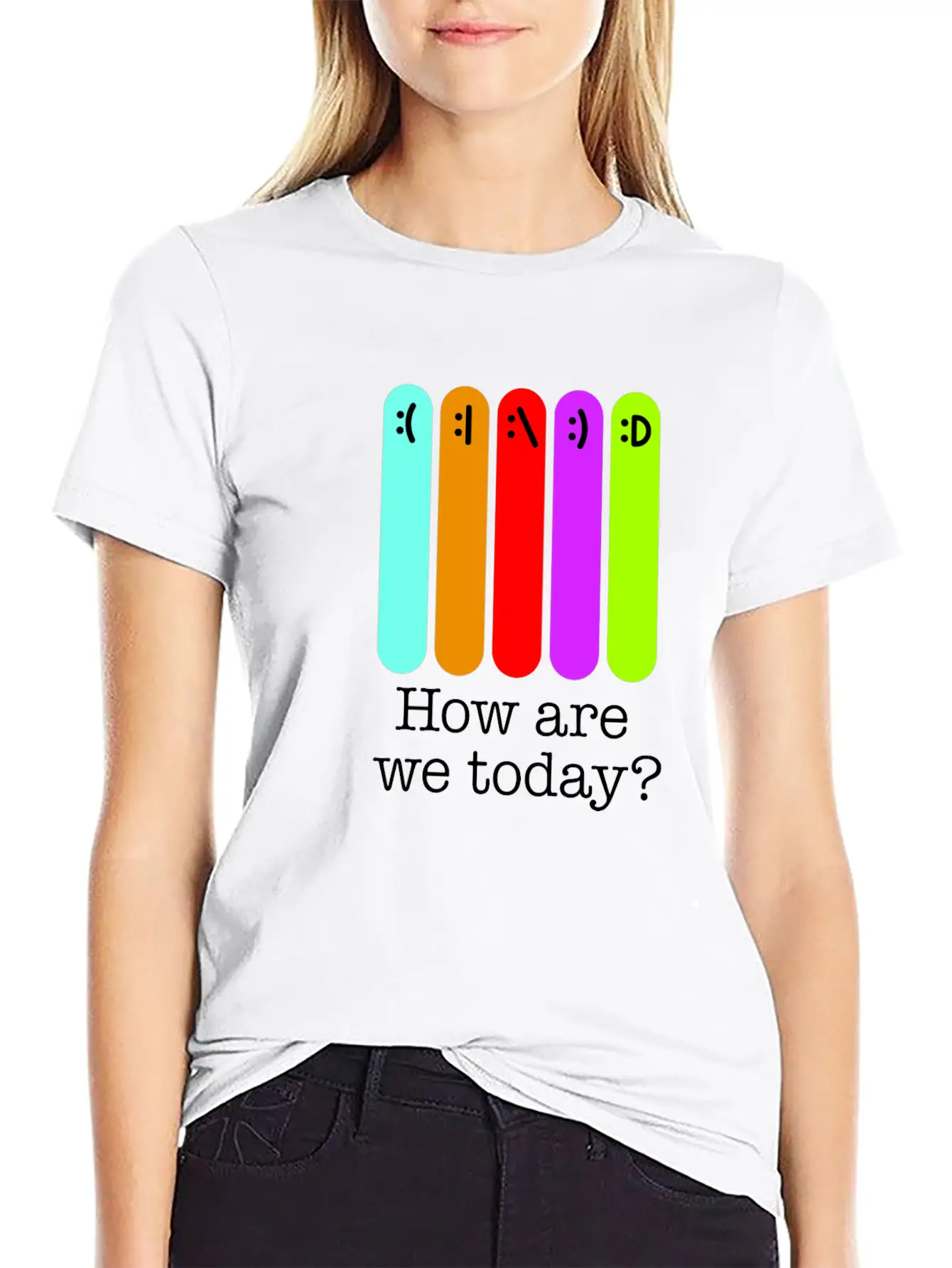 How Are We Today? Relaxed Everyday Tee – Lightweight And Durable Cotton