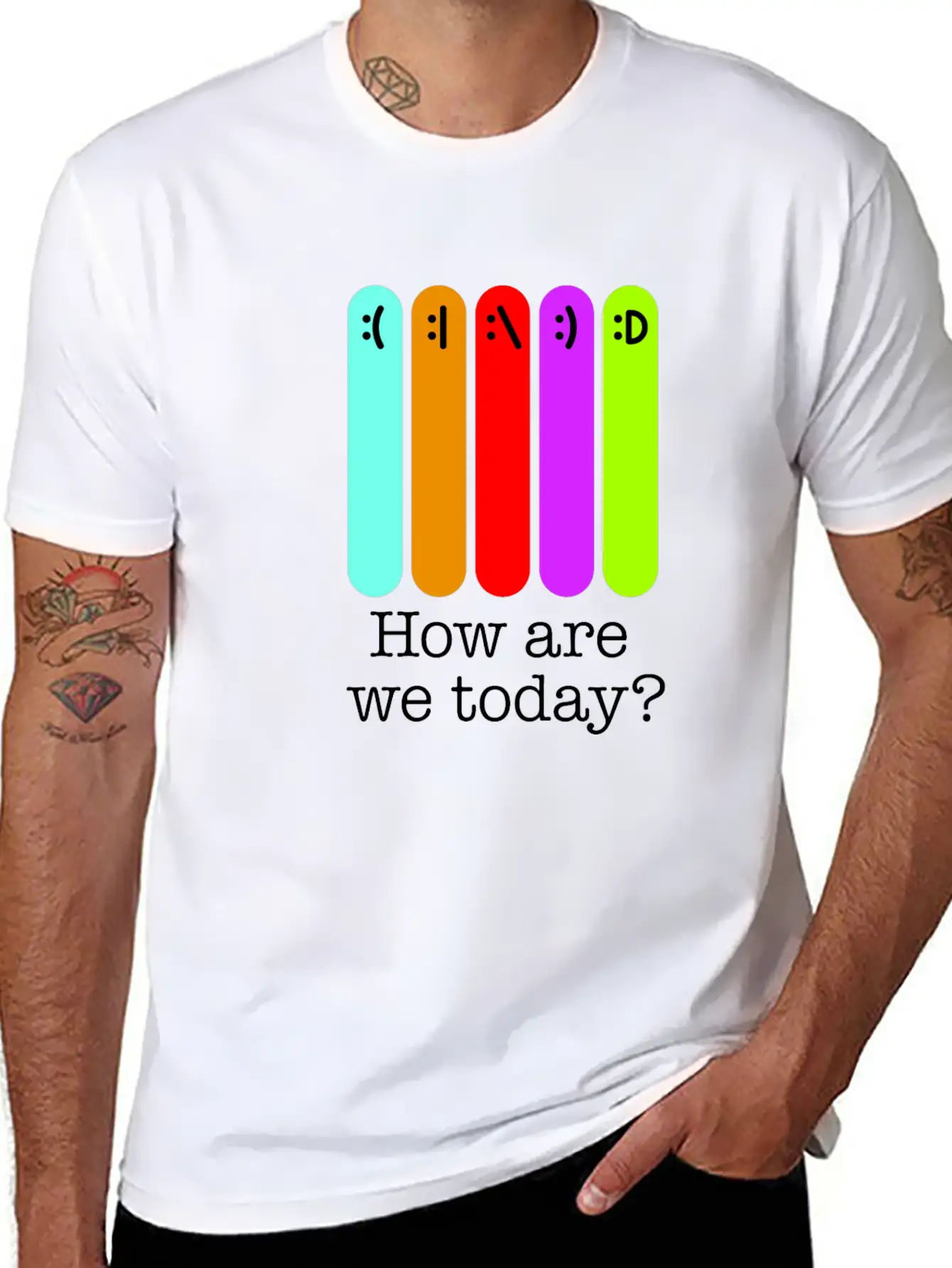How Are We Today? Relaxed Everyday Tee – Lightweight And Durable Cotton