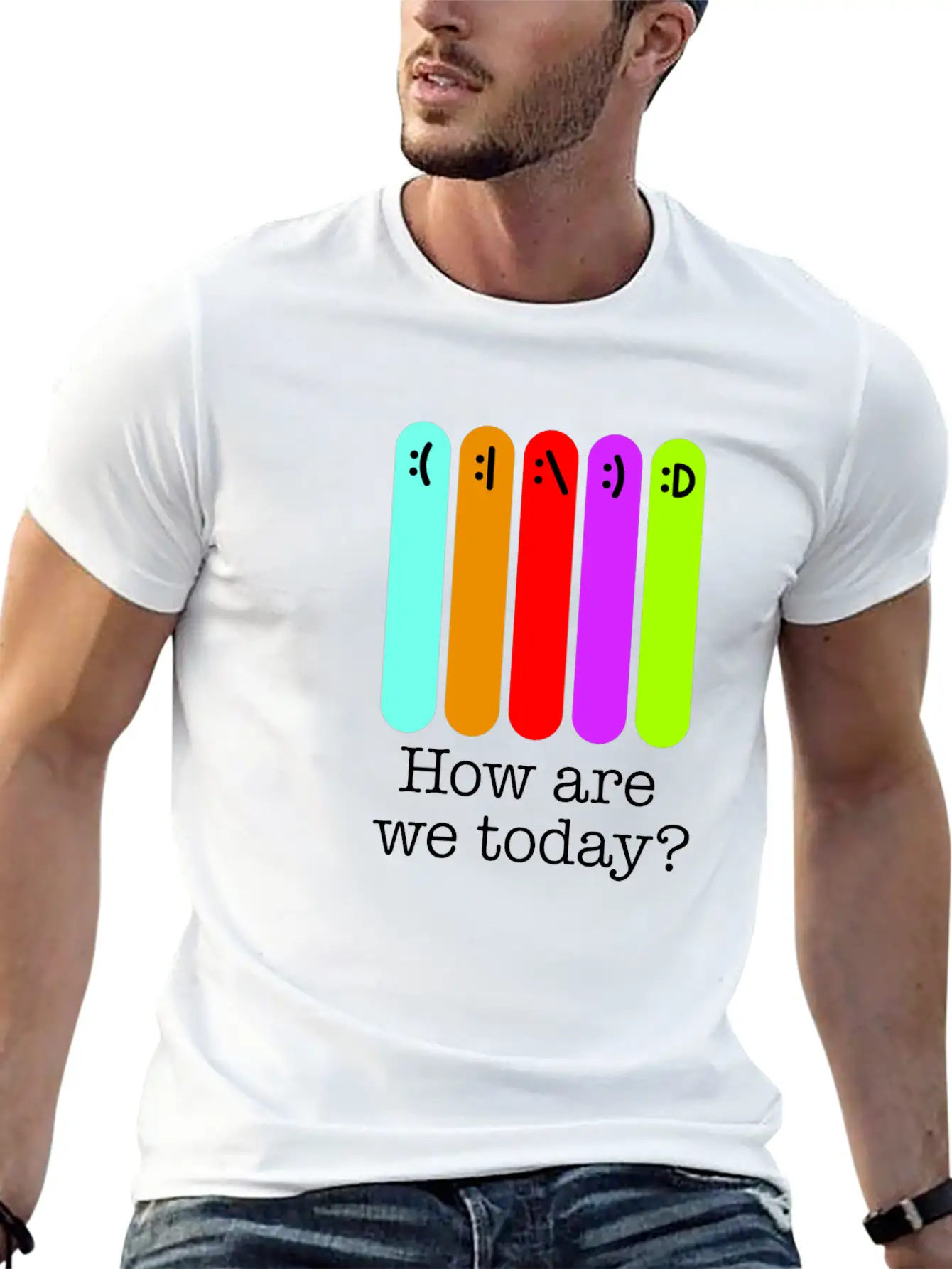 How Are We Today? Relaxed Everyday Tee – Lightweight And Durable Cotton