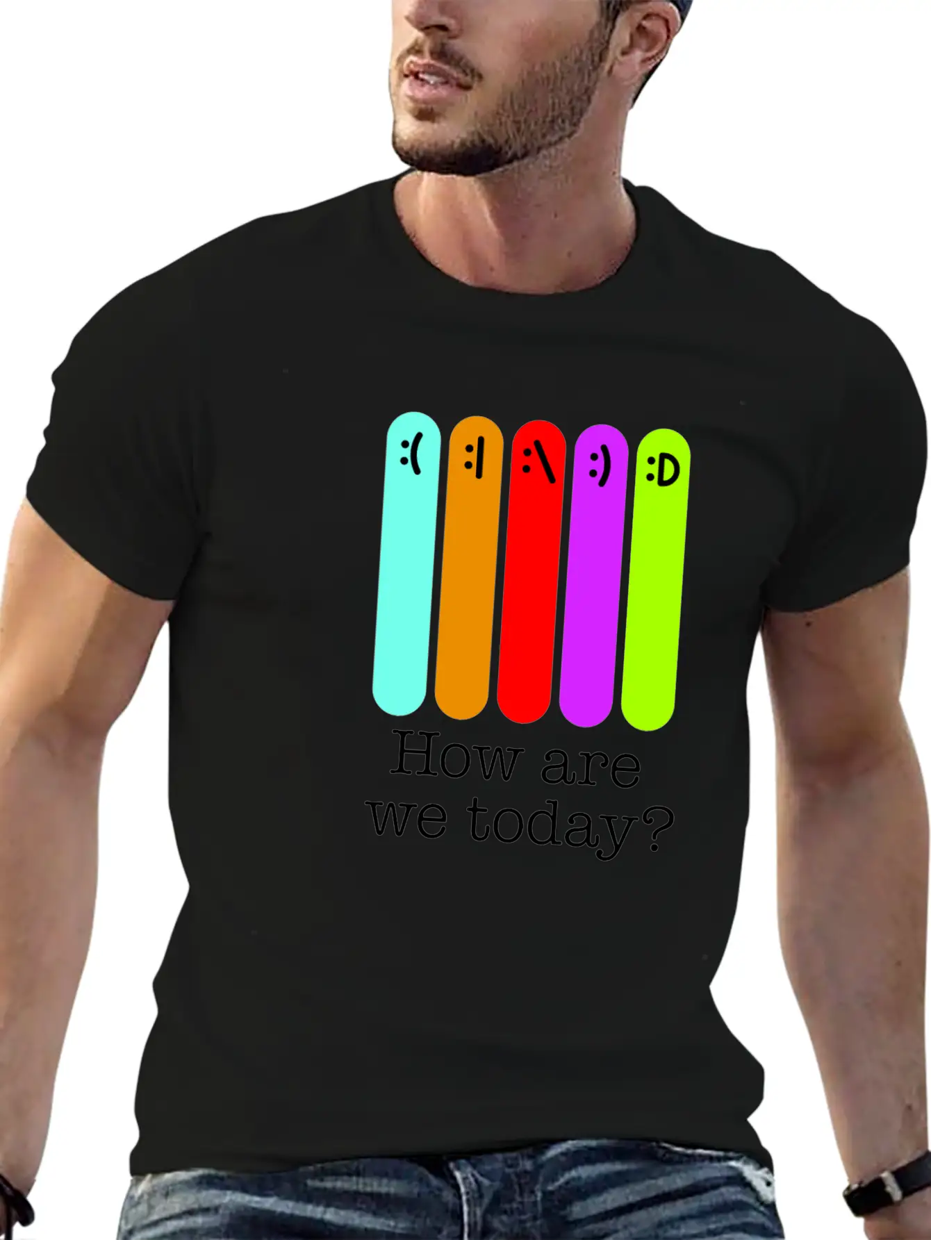 How Are We Today? Relaxed Everyday Tee – Lightweight And Durable Cotton