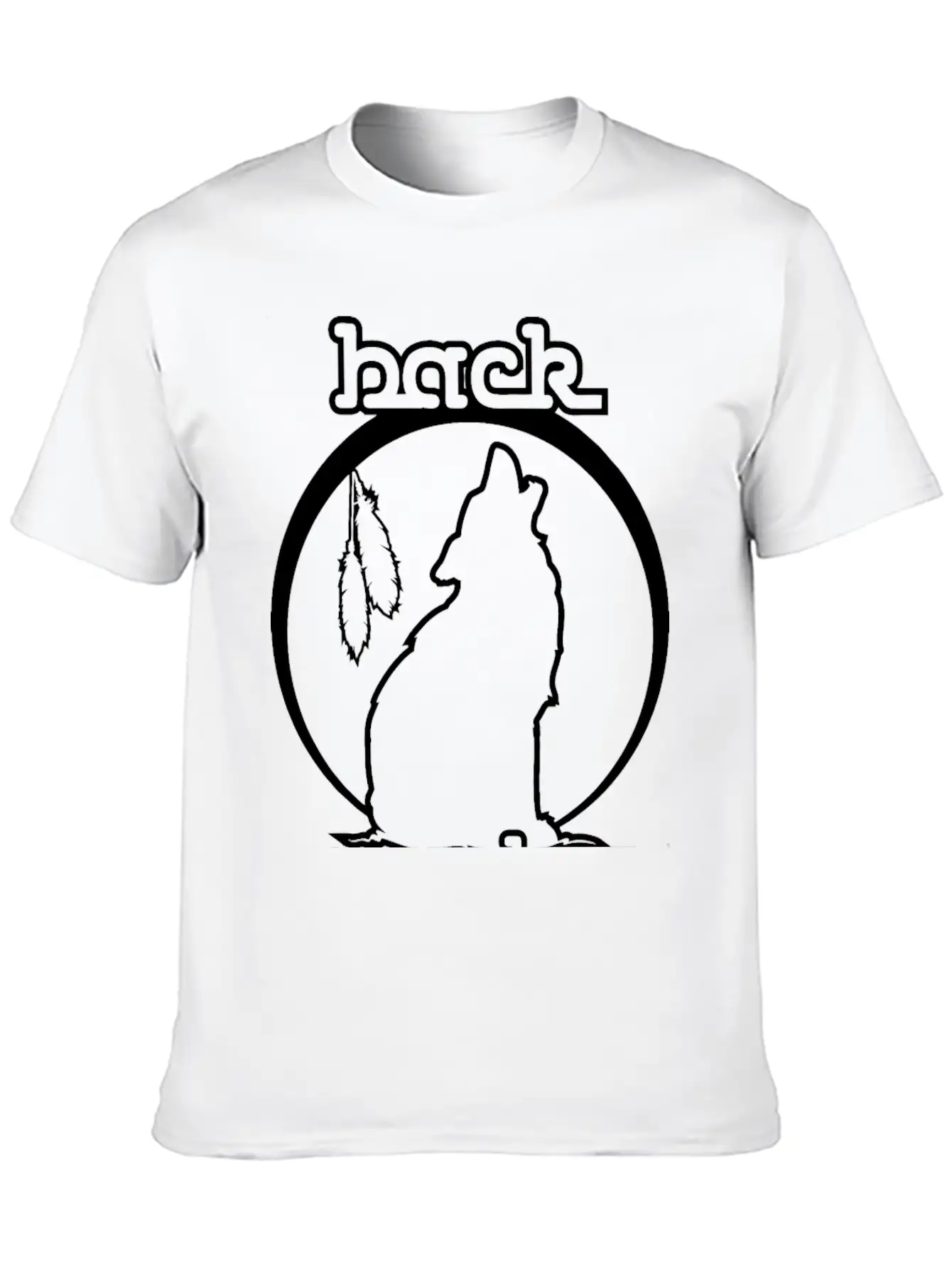Howling Wolf - Wolf Howls At The Moon - Animal Stylish Everyday T-Shirt – Unisex Basic Cotton Tee