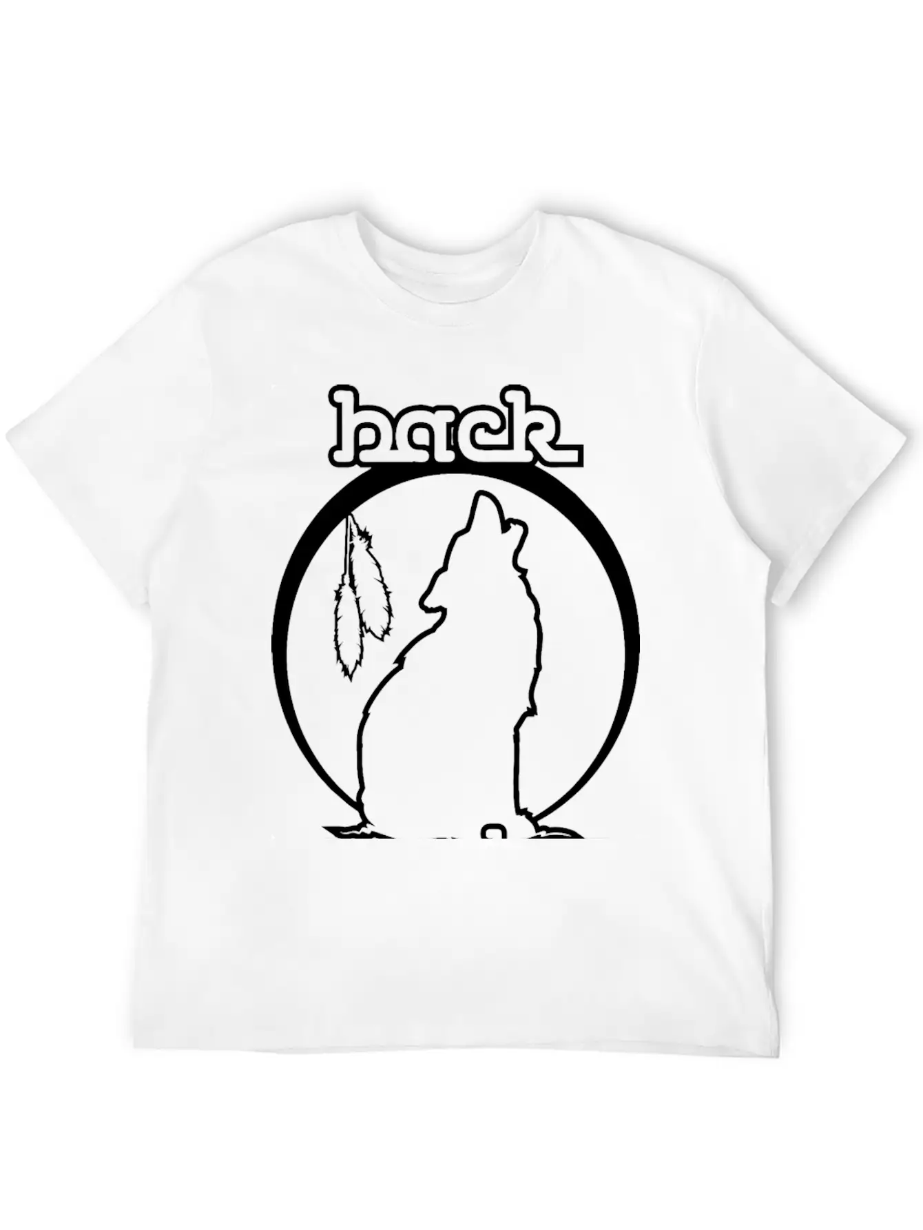 Howling Wolf - Wolf Howls At The Moon - Animal Stylish Everyday T-Shirt – Unisex Basic Cotton Tee
