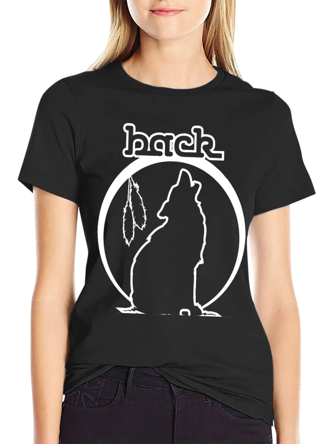 Howling Wolf - Wolf Howls At The Moon - Animal Stylish Everyday T-Shirt – Unisex Basic Cotton Tee