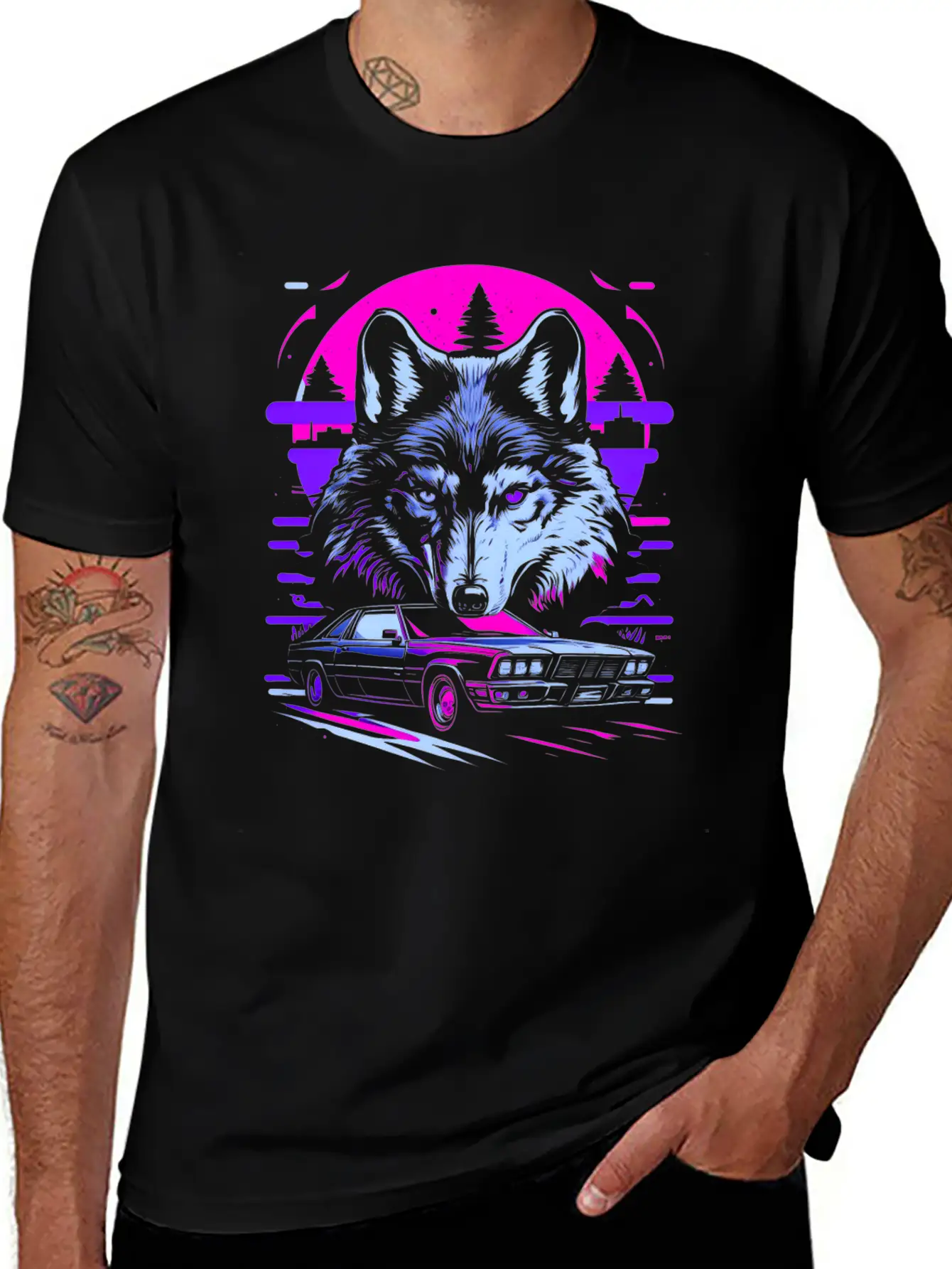 Howlwave Echoes Unisex Short Sleeve Soft Cotton T-Shirt – Casual Everyday Wear