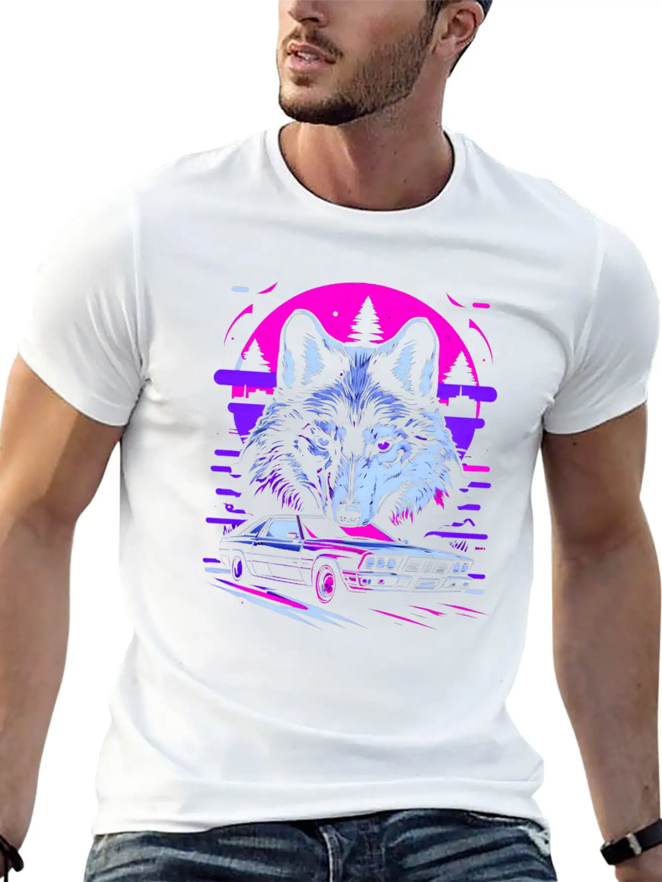 Howlwave Echoes Unisex Short Sleeve Soft Cotton T-Shirt – Casual Everyday Wear