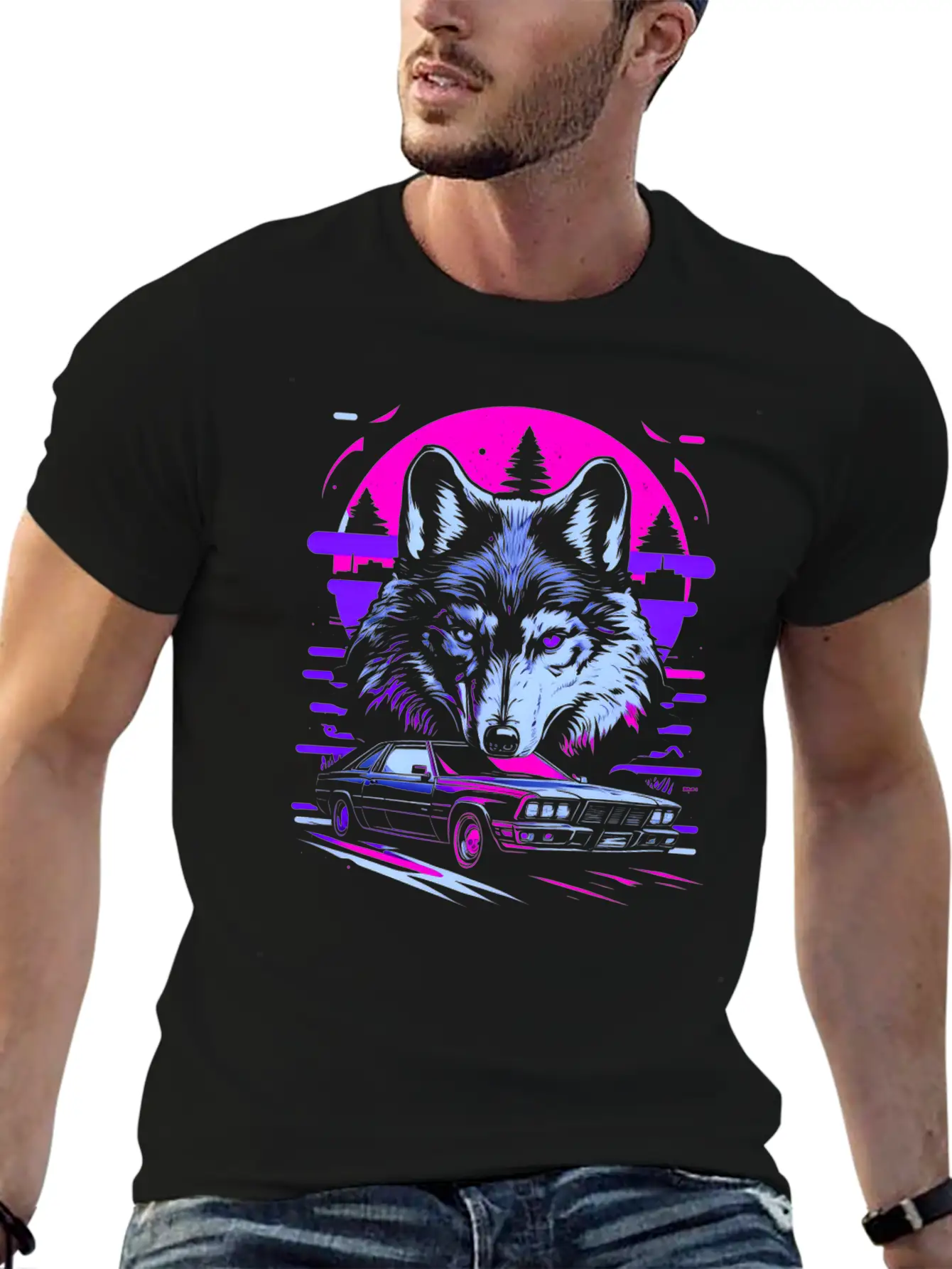 Howlwave Echoes Unisex Short Sleeve Soft Cotton T-Shirt – Casual Everyday Wear