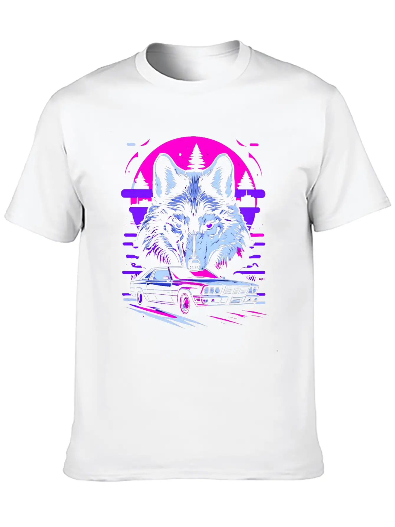 Howlwave Echoes Unisex Short Sleeve Soft Cotton T-Shirt – Casual Everyday Wear