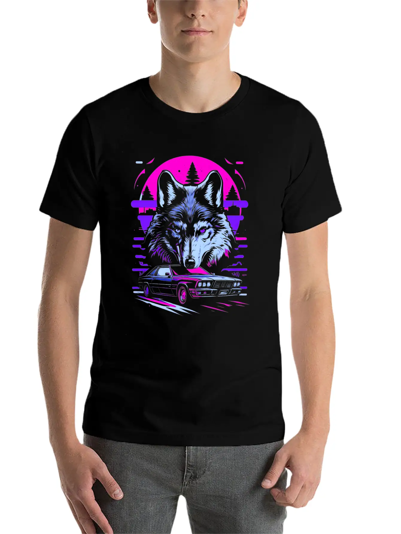 Howlwave Echoes Unisex Short Sleeve Soft Cotton T-Shirt – Casual Everyday Wear