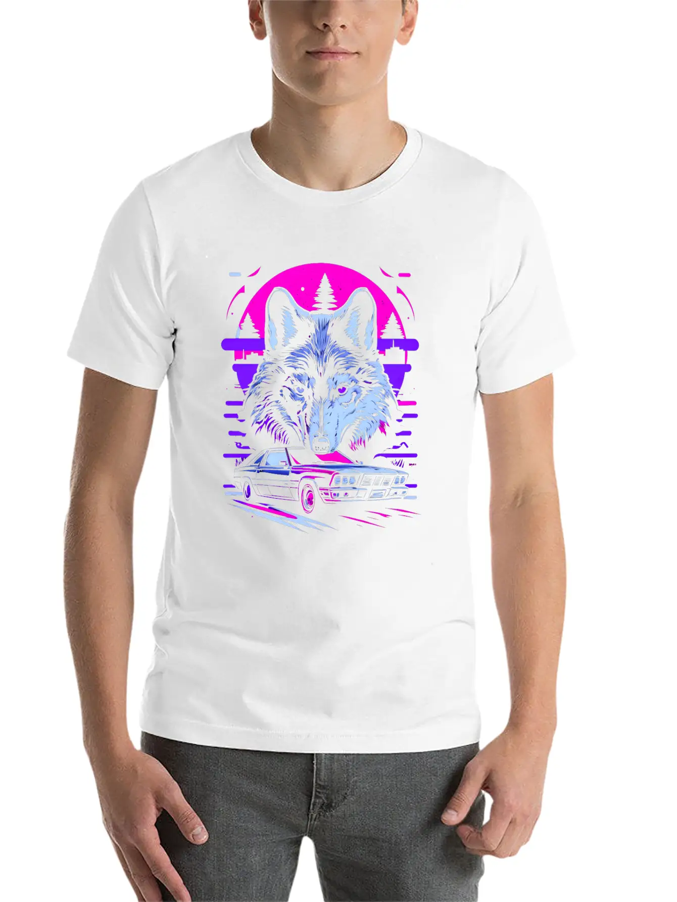 Howlwave Echoes Unisex Short Sleeve Soft Cotton T-Shirt – Casual Everyday Wear