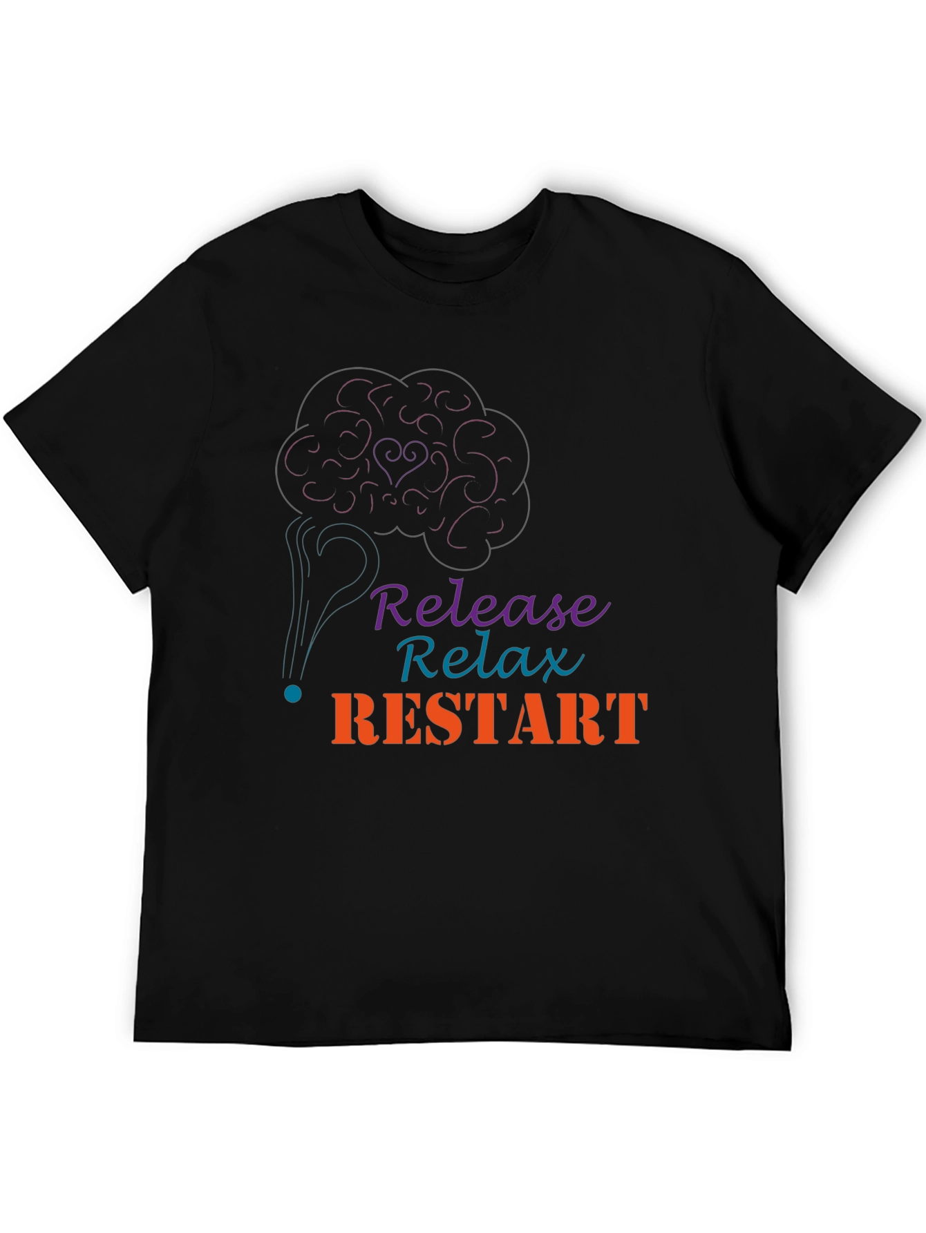 Release Relax Restart Graphic Tee