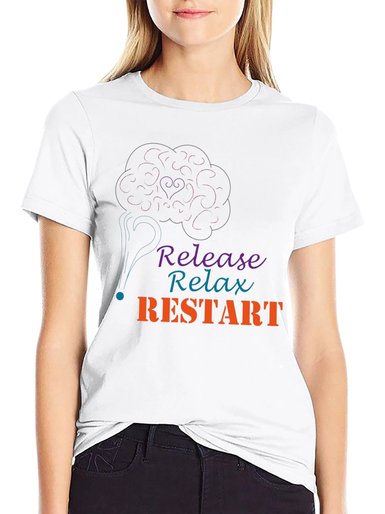 Release Relax Restart Graphic Tee