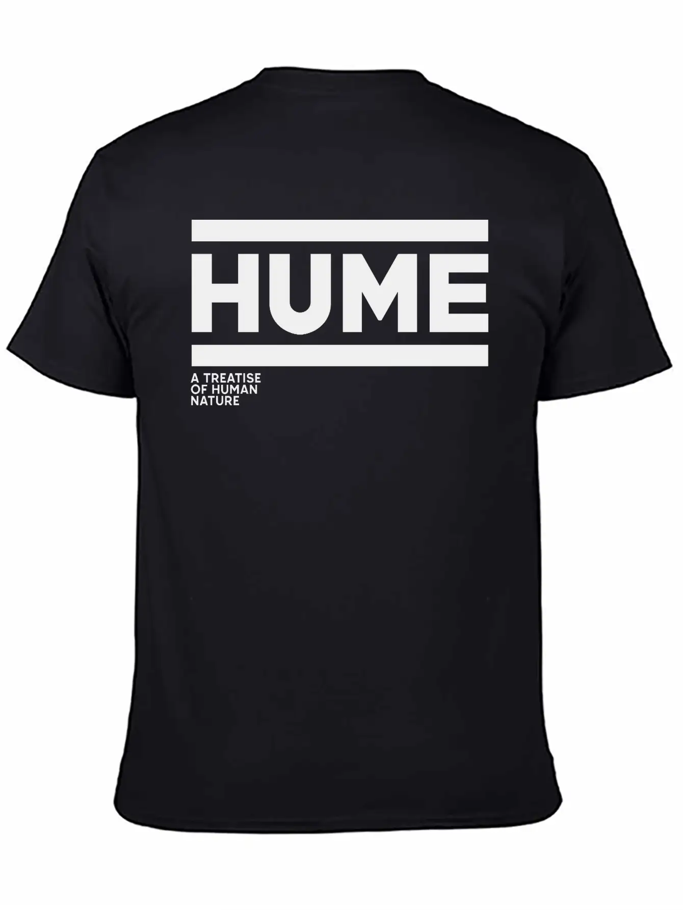 Hume - A Treatise Of Human Nature Timeless Short Sleeve Tee – Comfy And Minimalist Design