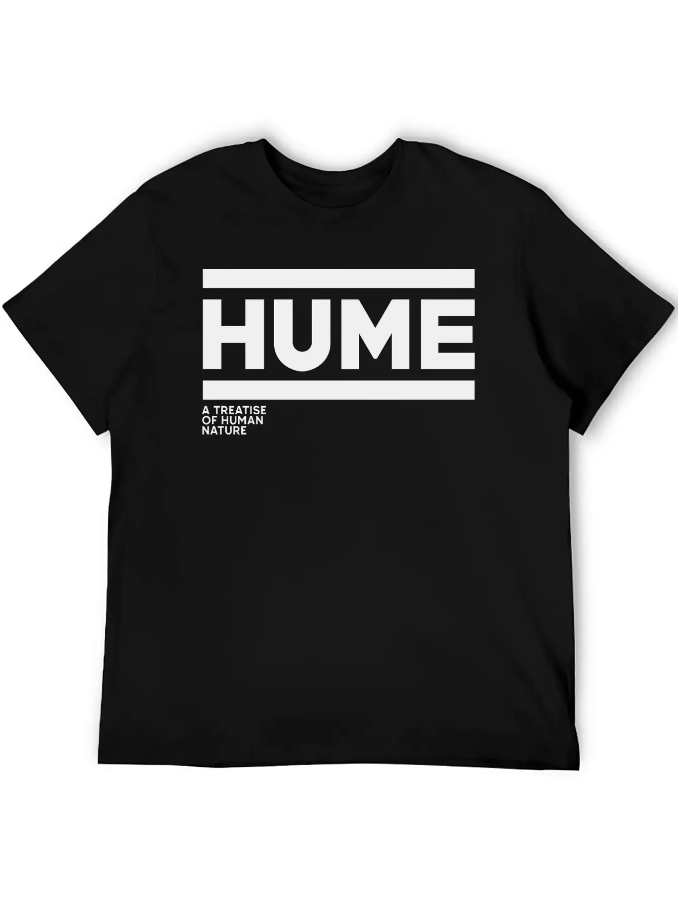 Hume - A Treatise Of Human Nature Timeless Short Sleeve Tee – Comfy And Minimalist Design