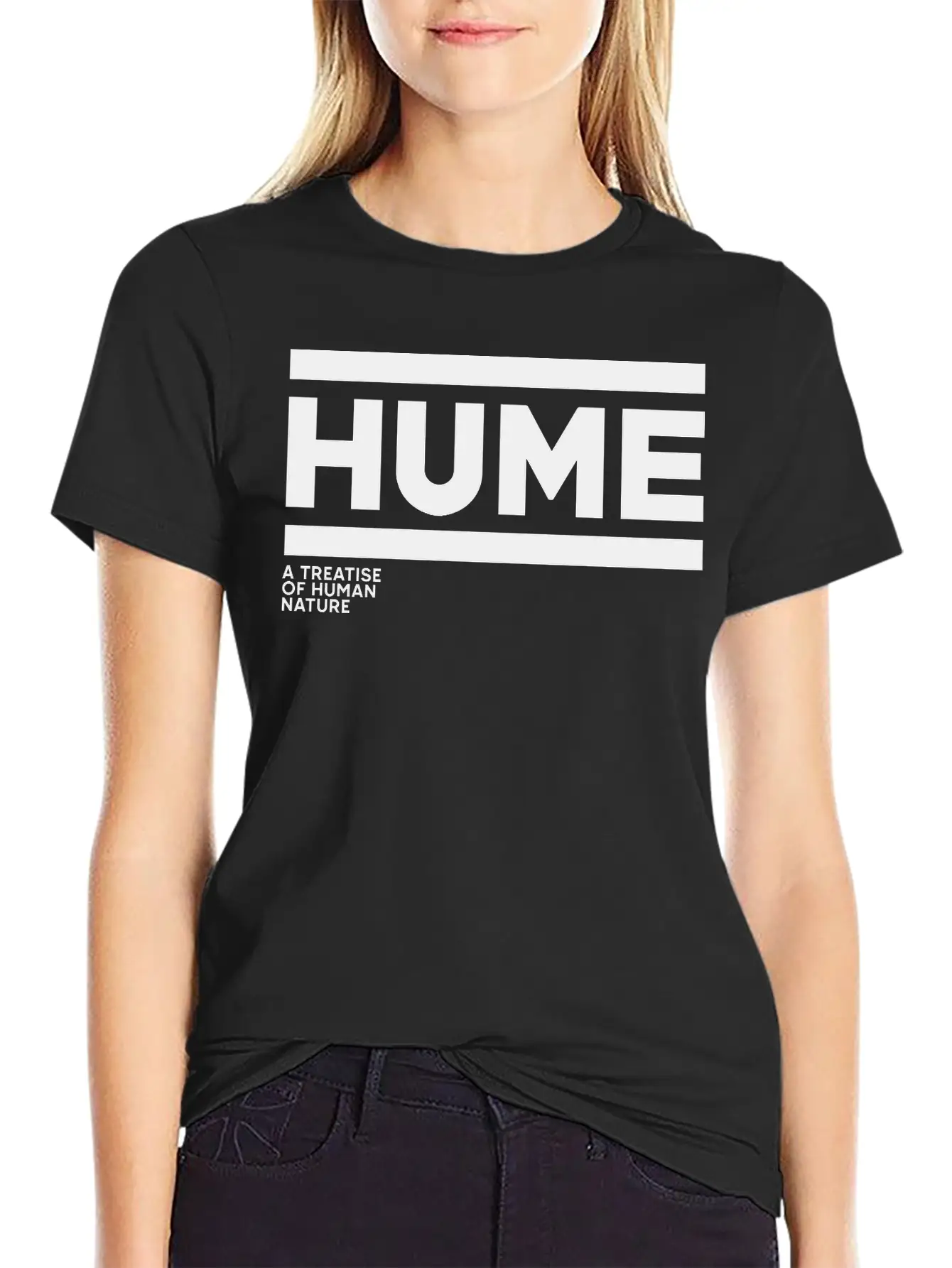 Hume - A Treatise Of Human Nature Timeless Short Sleeve Tee – Comfy And Minimalist Design