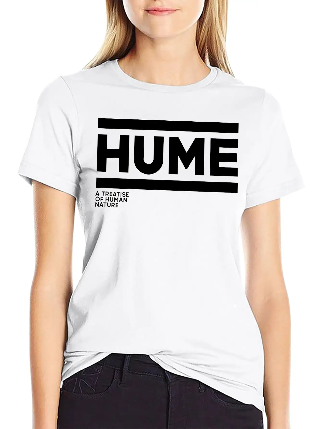 Hume - A Treatise Of Human Nature Timeless Short Sleeve Tee – Comfy And Minimalist Design