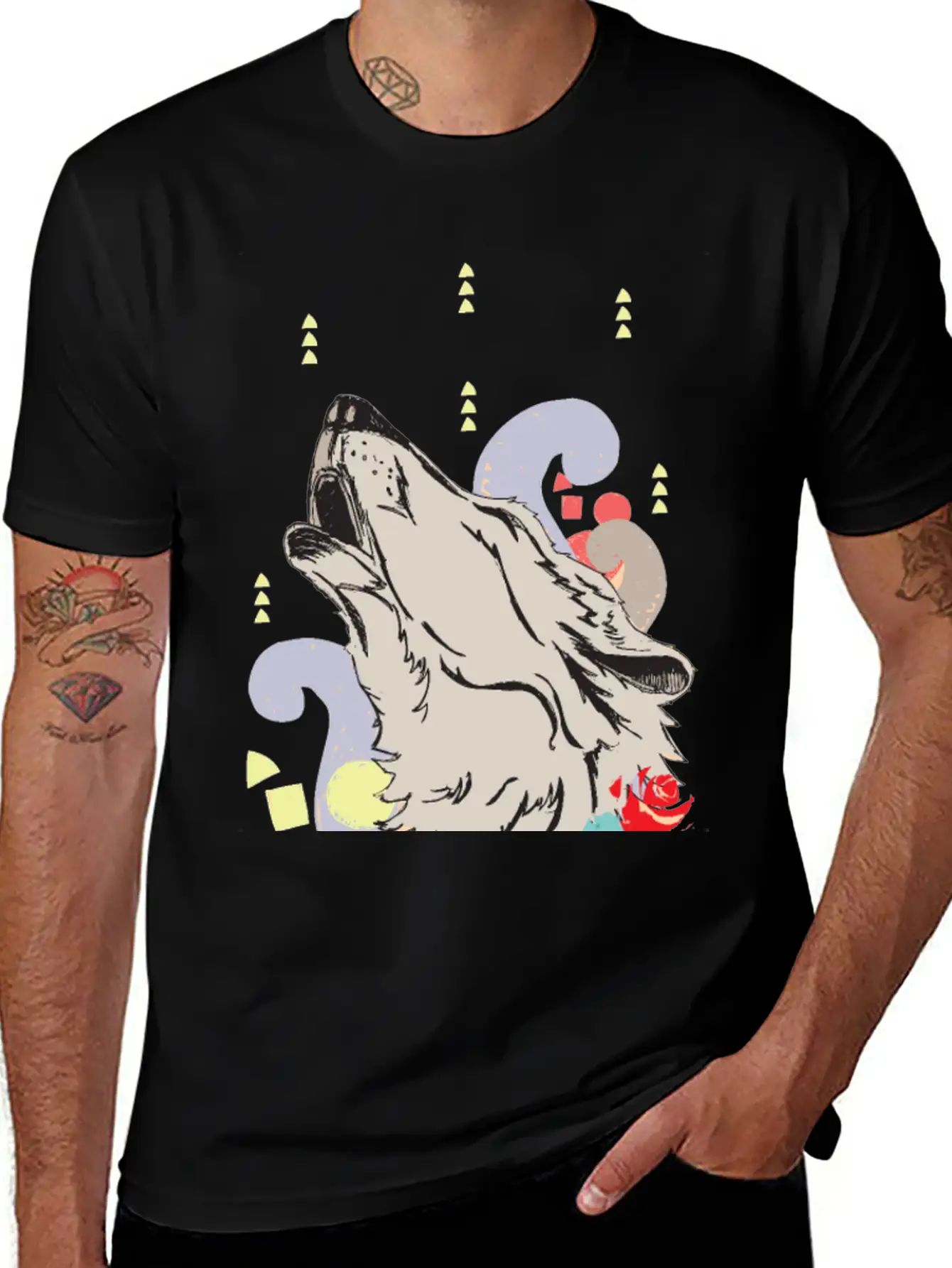 Hungry Like A Wolf Stylish Everyday T-Shirt – Unisex Basic Cotton Tee