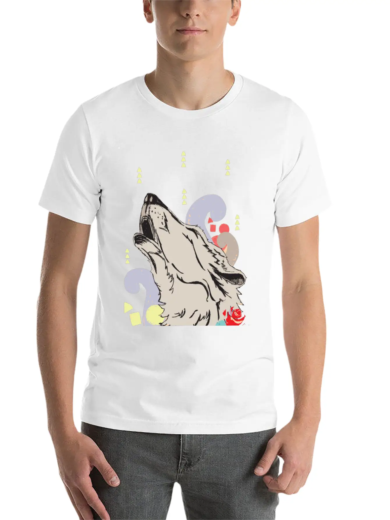 Hungry Like A Wolf Stylish Everyday T-Shirt – Unisex Basic Cotton Tee