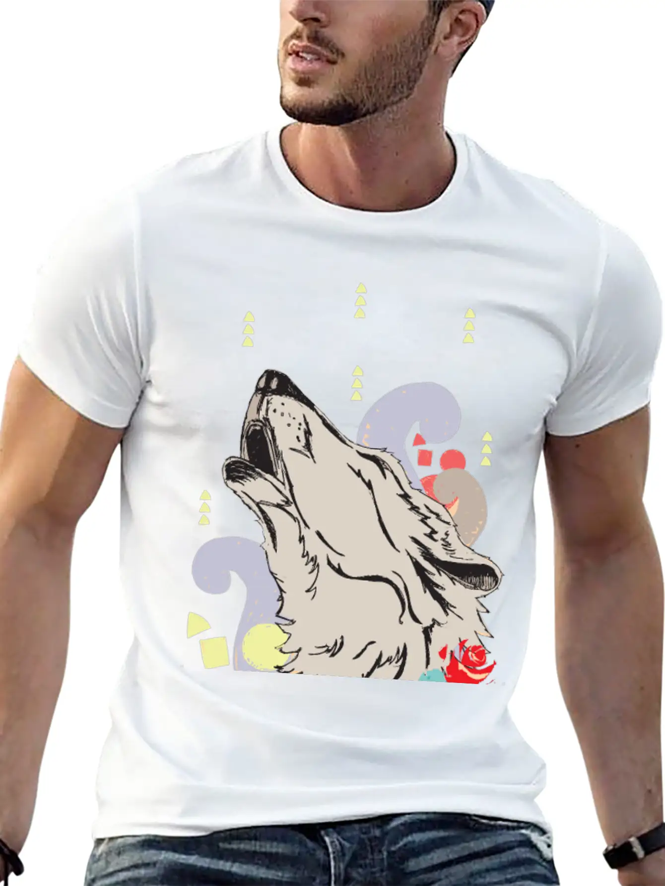 Hungry Like A Wolf Stylish Everyday T-Shirt – Unisex Basic Cotton Tee