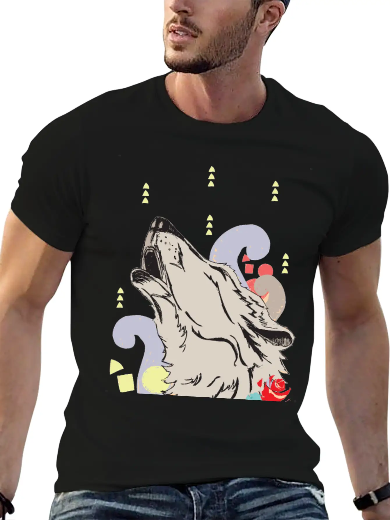 Hungry Like A Wolf Stylish Everyday T-Shirt – Unisex Basic Cotton Tee