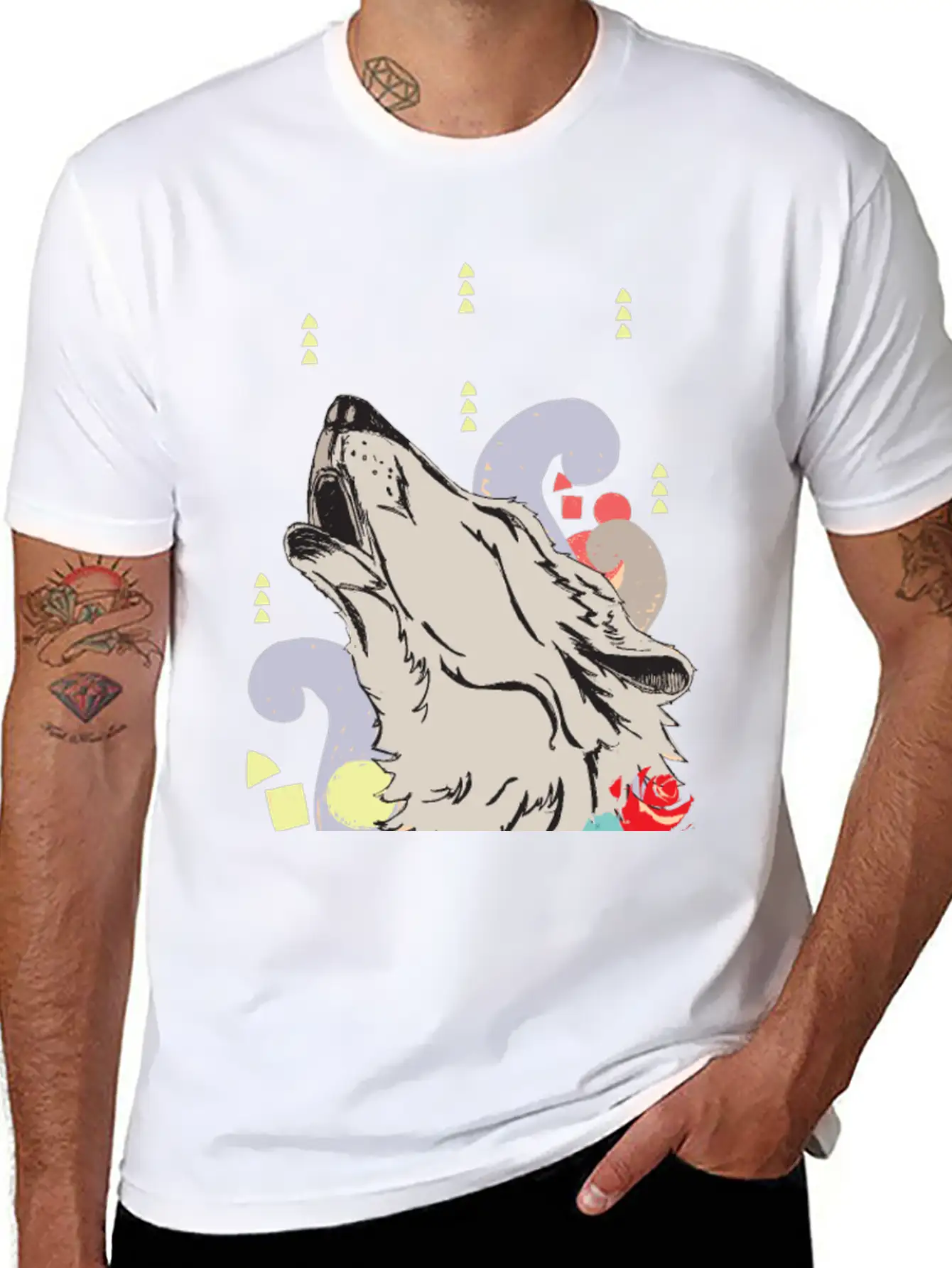 Hungry Like A Wolf Stylish Everyday T-Shirt – Unisex Basic Cotton Tee