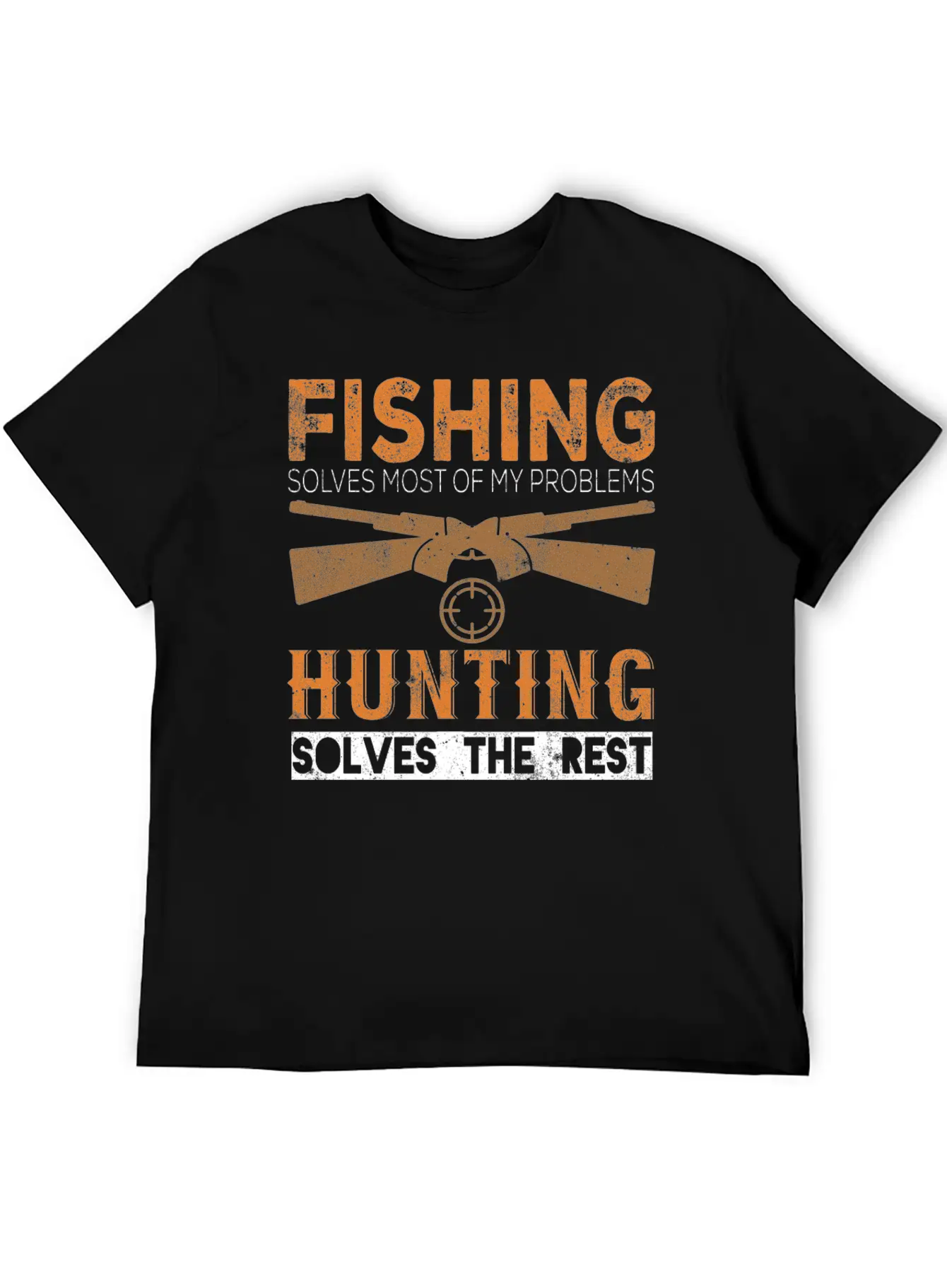 Hunting Hunter Hunt Stag Deer Hunting Antler Gift Basic Graphic T-Shirt – Daily Comfort In Soft Cotton