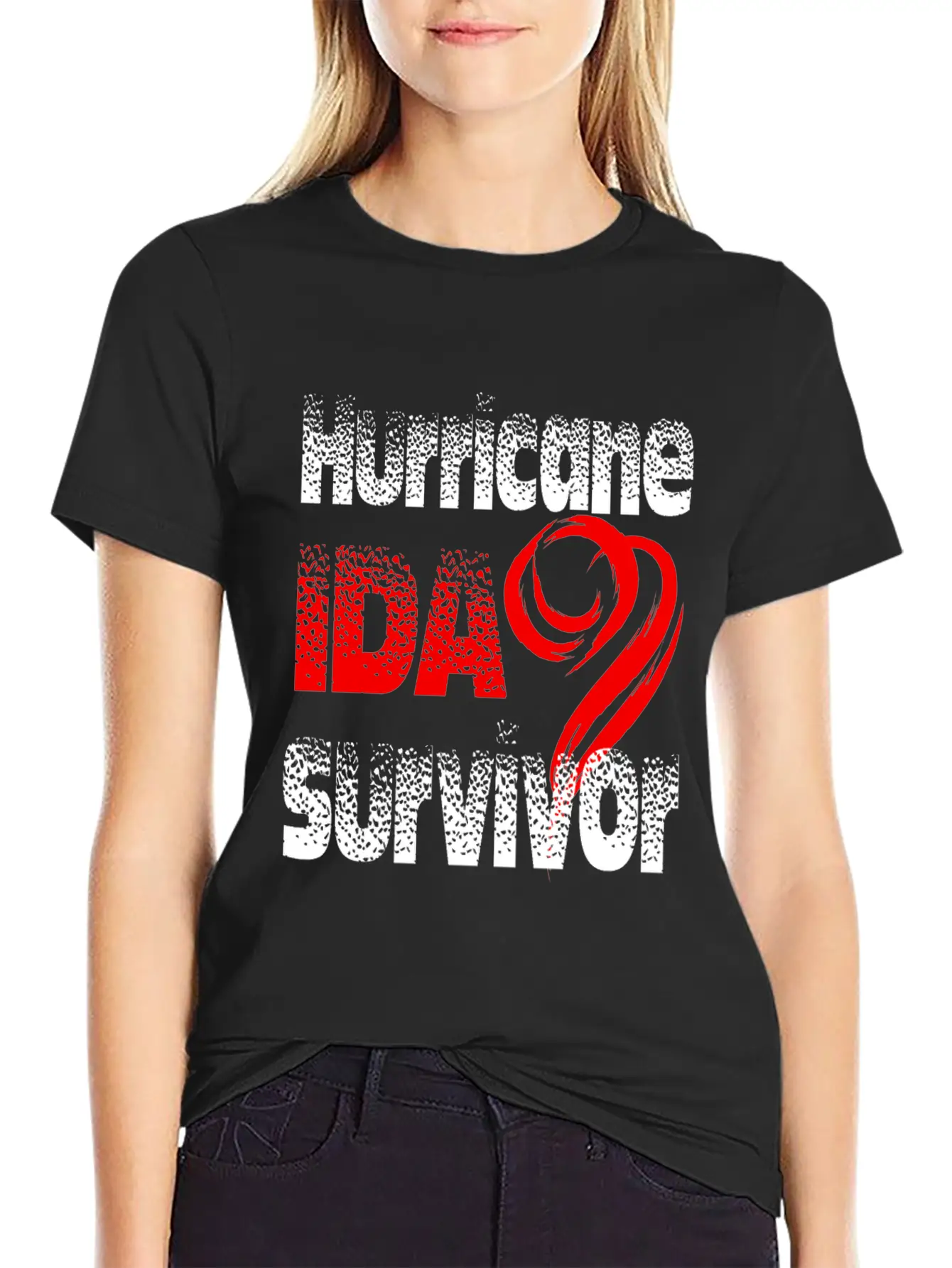 Hurricane Ida Survivor Stylish Everyday T-Shirt – Unisex Basic Cotton Tee