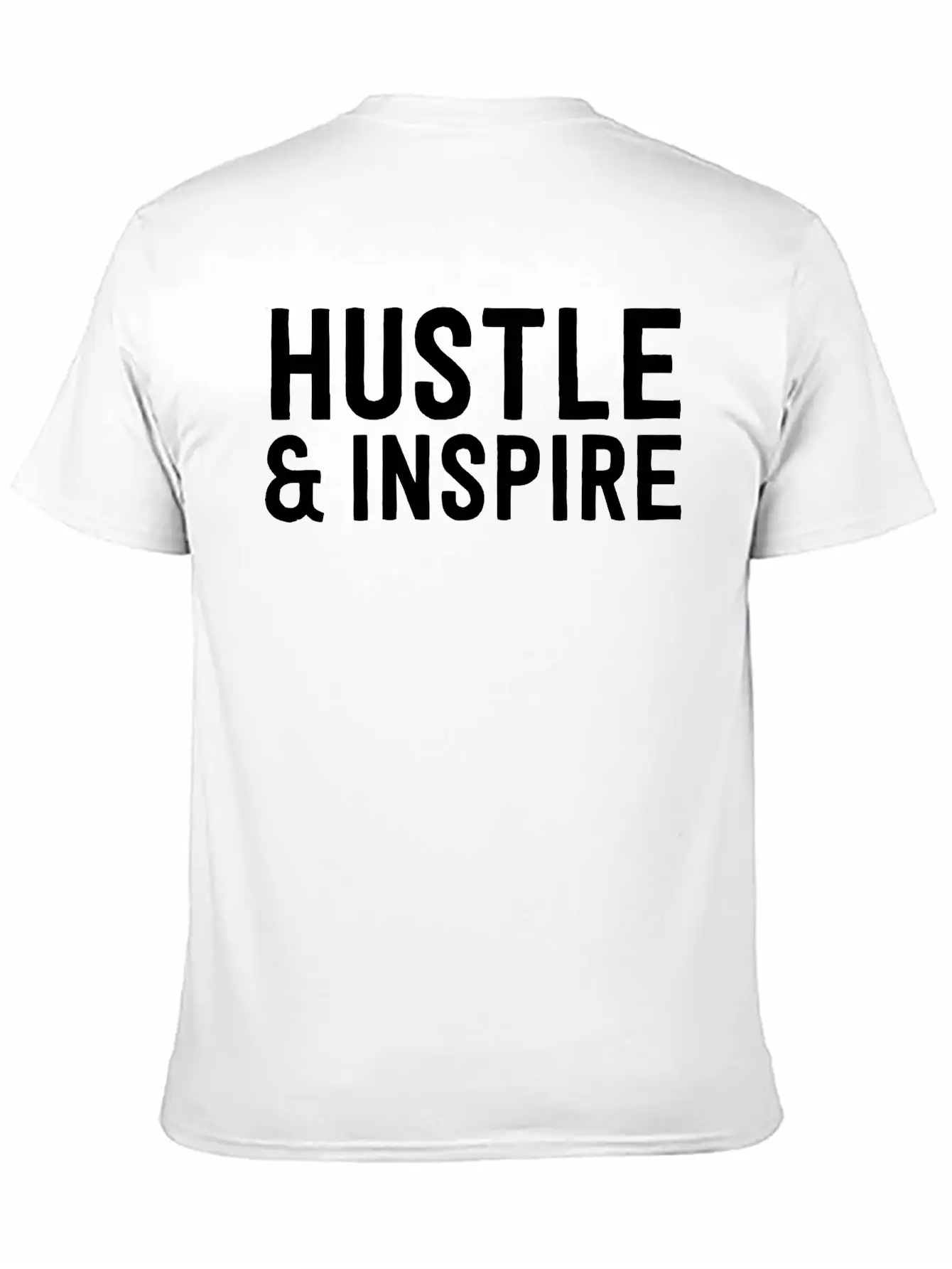 Hustle And Inspire Unisex Short Sleeve Soft Cotton T-Shirt – Casual Everyday Wear