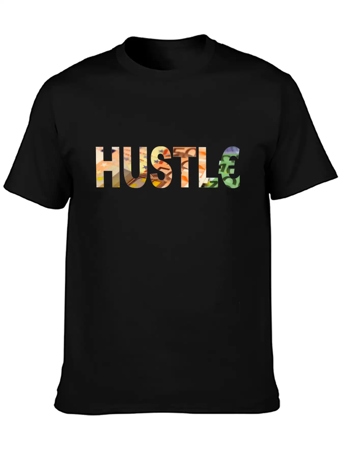 Hustle Euro - Money Maker - Business Timeless Short Sleeve Tee – Comfy And Minimalist Design