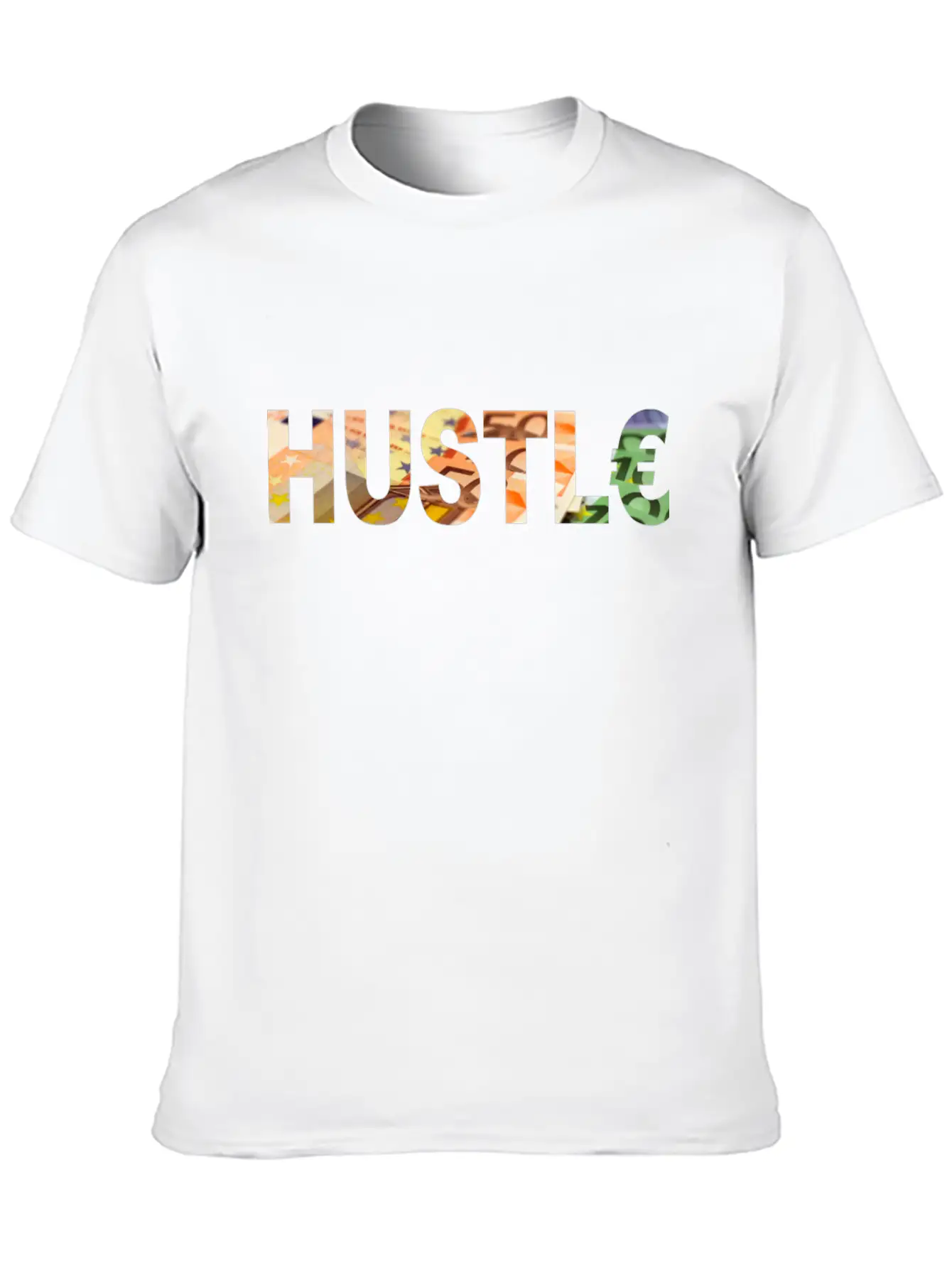 Hustle Euro - Money Maker - Business Timeless Short Sleeve Tee – Comfy And Minimalist Design