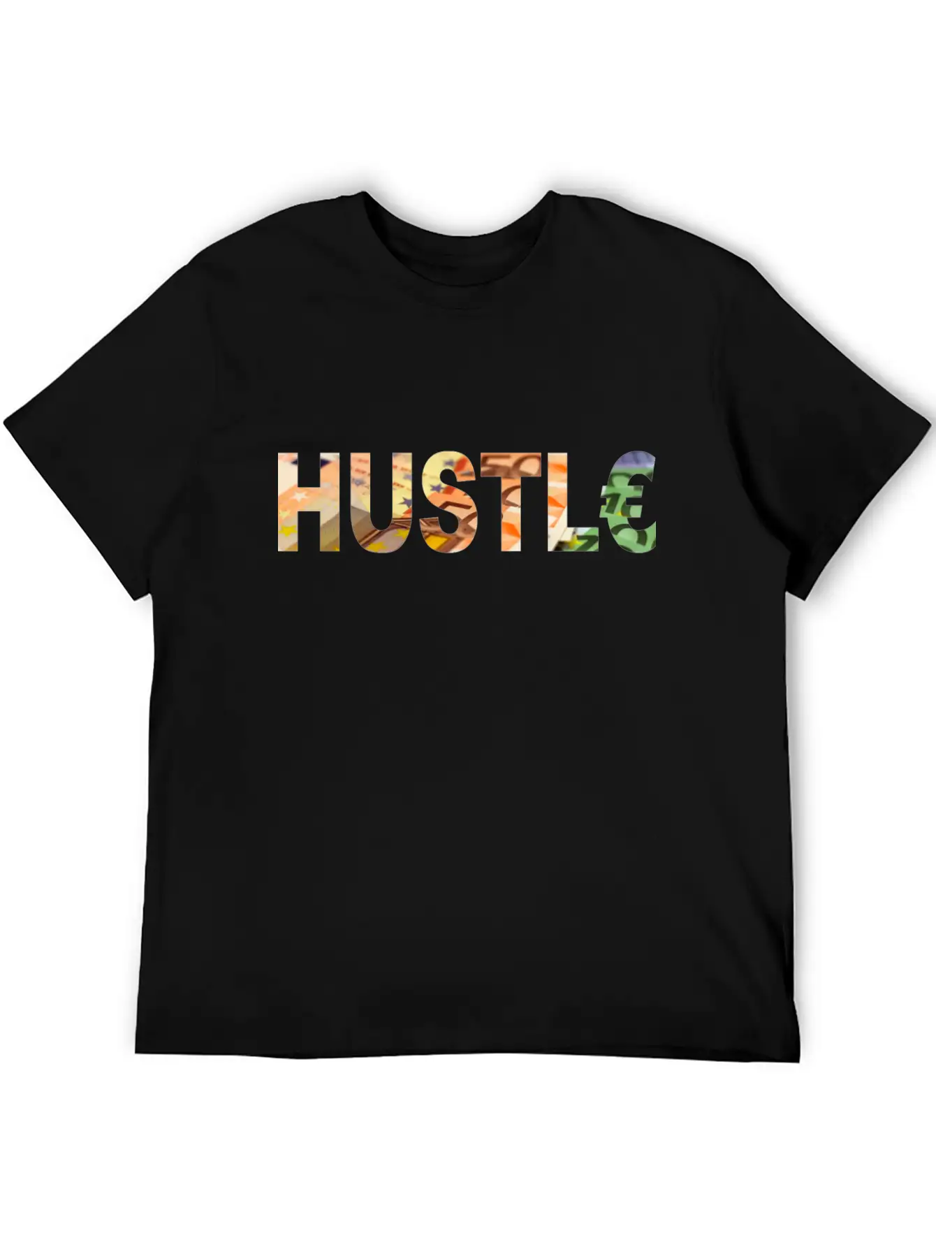 Hustle Euro - Money Maker - Business Timeless Short Sleeve Tee – Comfy And Minimalist Design