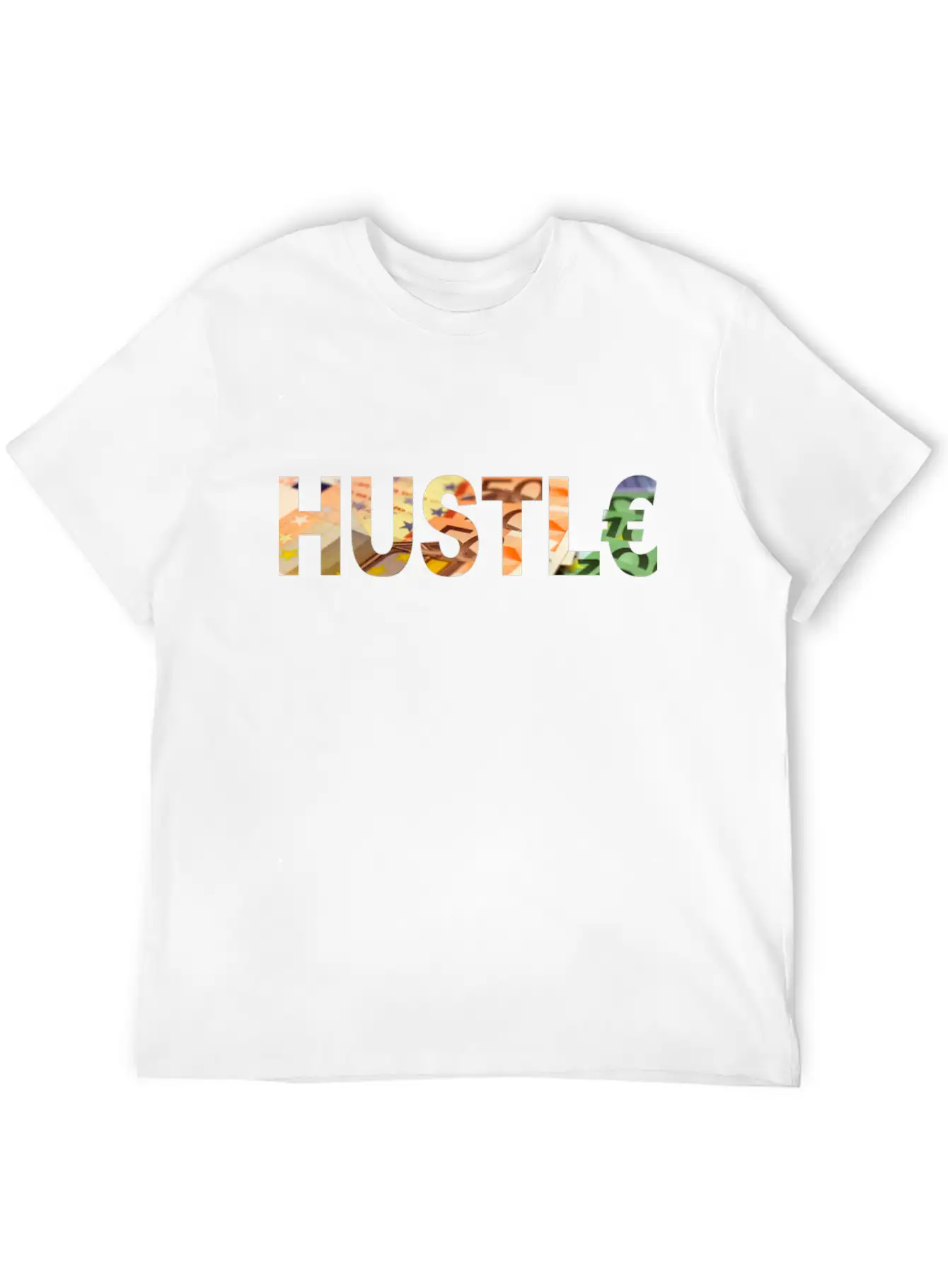 Hustle Euro - Money Maker - Business Timeless Short Sleeve Tee – Comfy And Minimalist Design