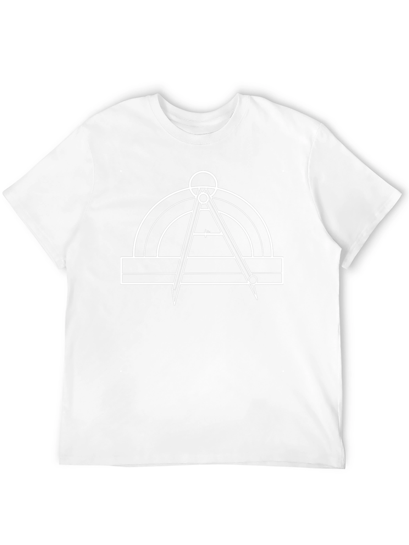 Geometric Compass Graphic Tee