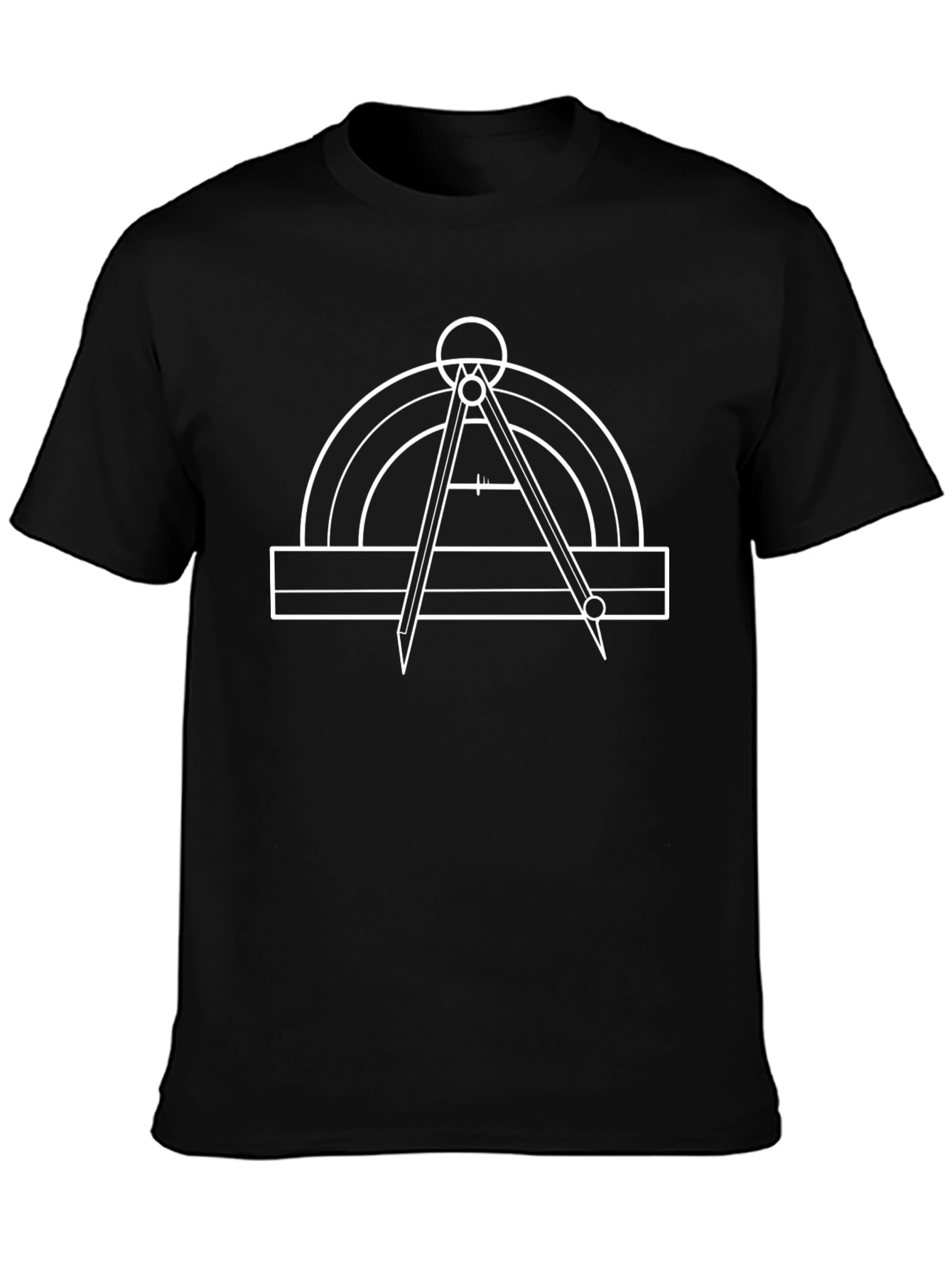 Geometric Compass Graphic Tee