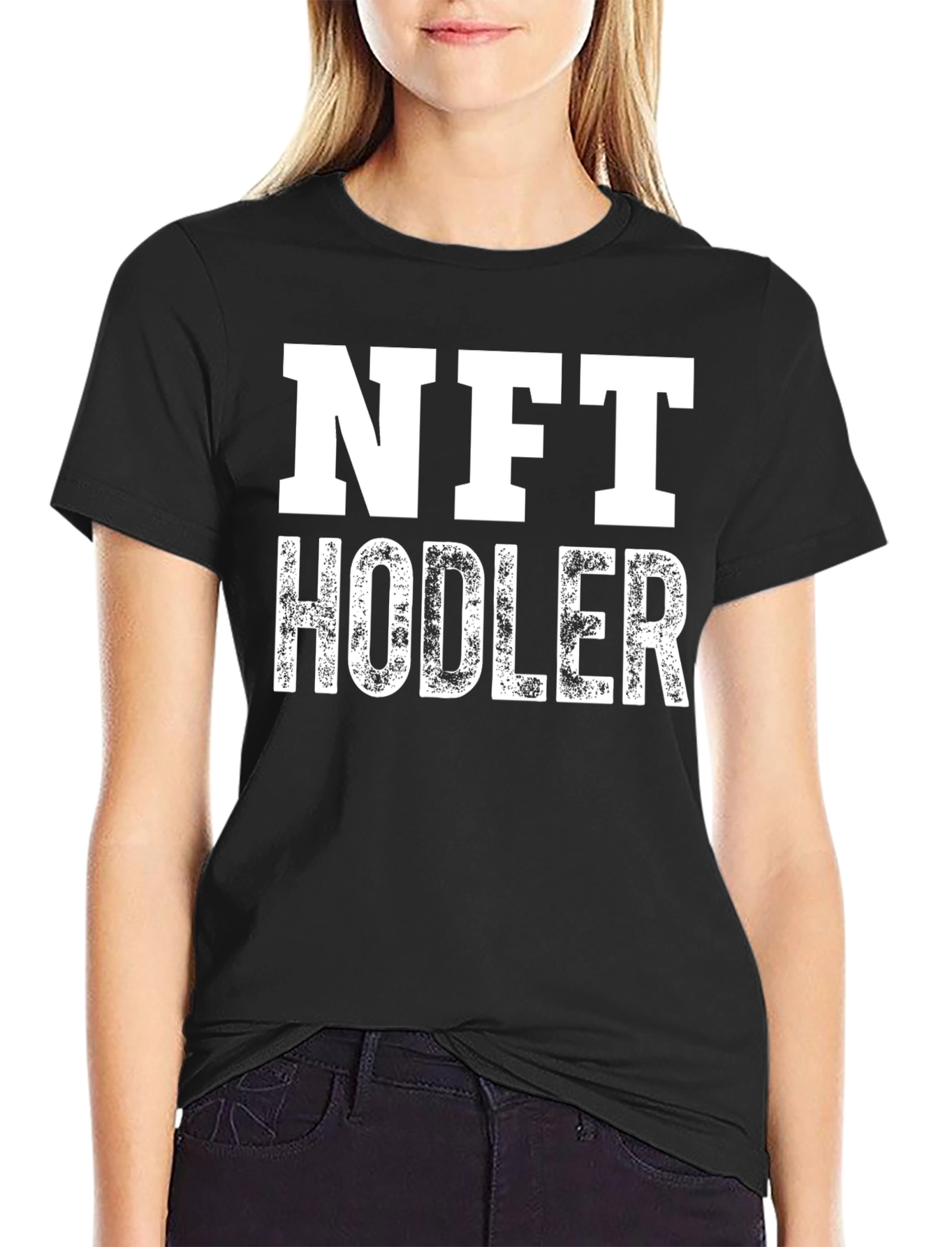 NFT Hodler Graphic Tee - Crypto Investor T-Shirt