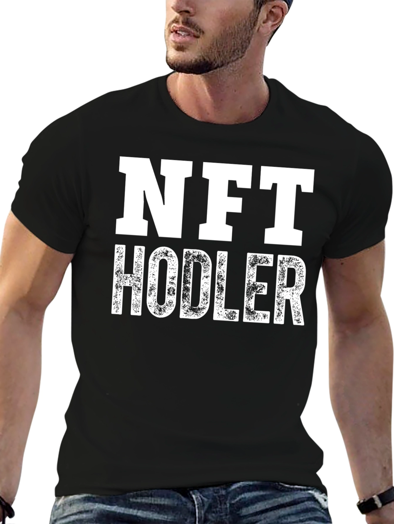 NFT Hodler Graphic Tee - Crypto Investor T-Shirt