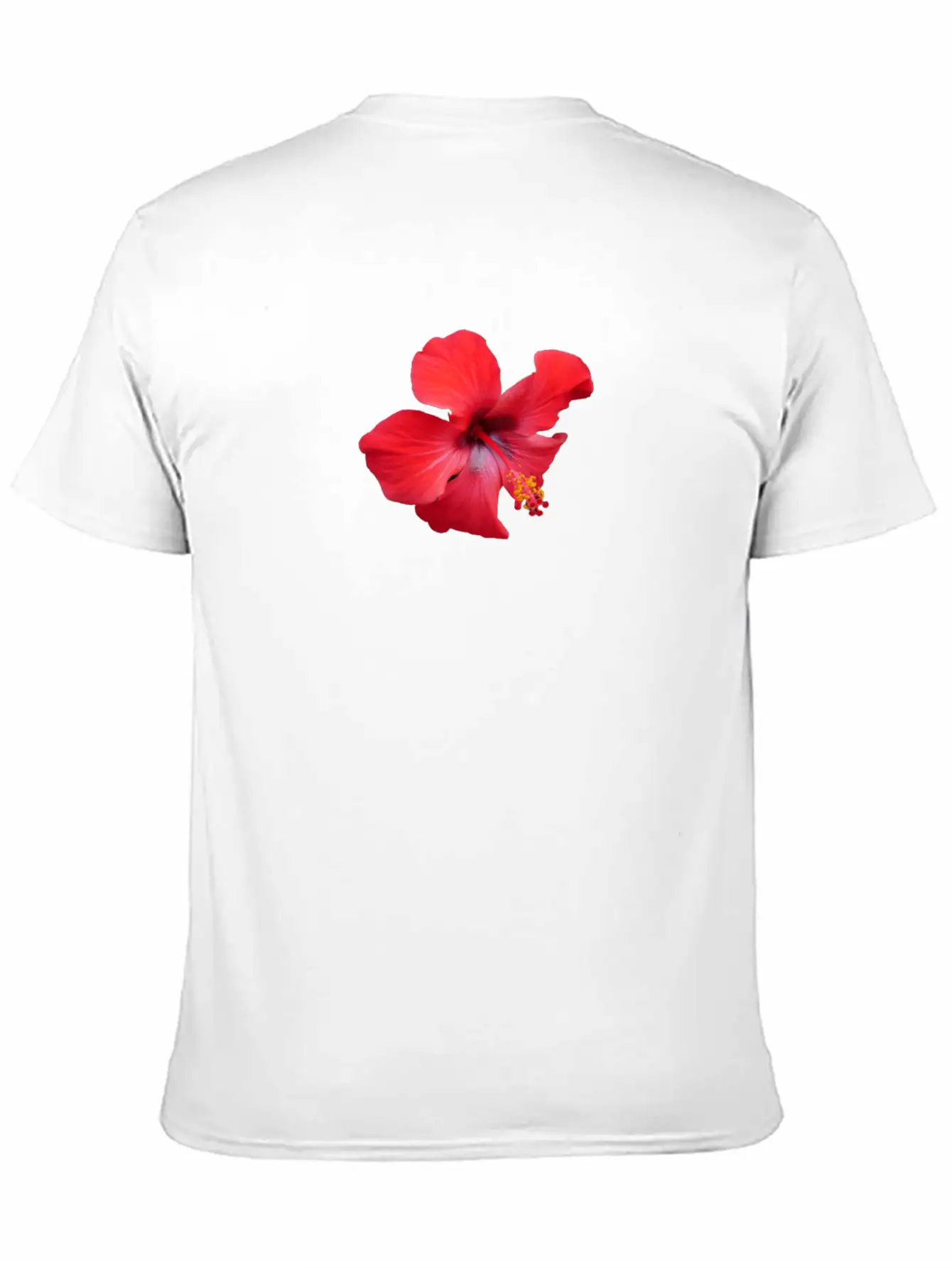 Hybiscus Unisex Casual T-Shirt – Clean Design For Daily Comfort