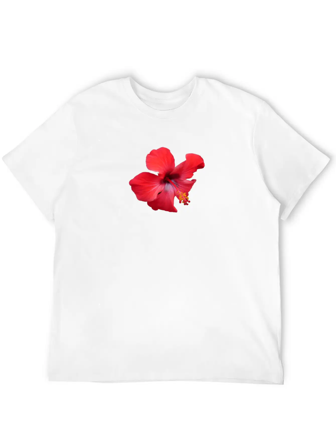 Hybiscus Unisex Casual T-Shirt – Clean Design For Daily Comfort