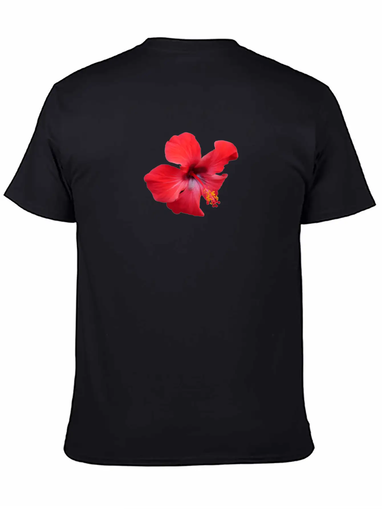 Hybiscus Unisex Casual T-Shirt – Clean Design For Daily Comfort
