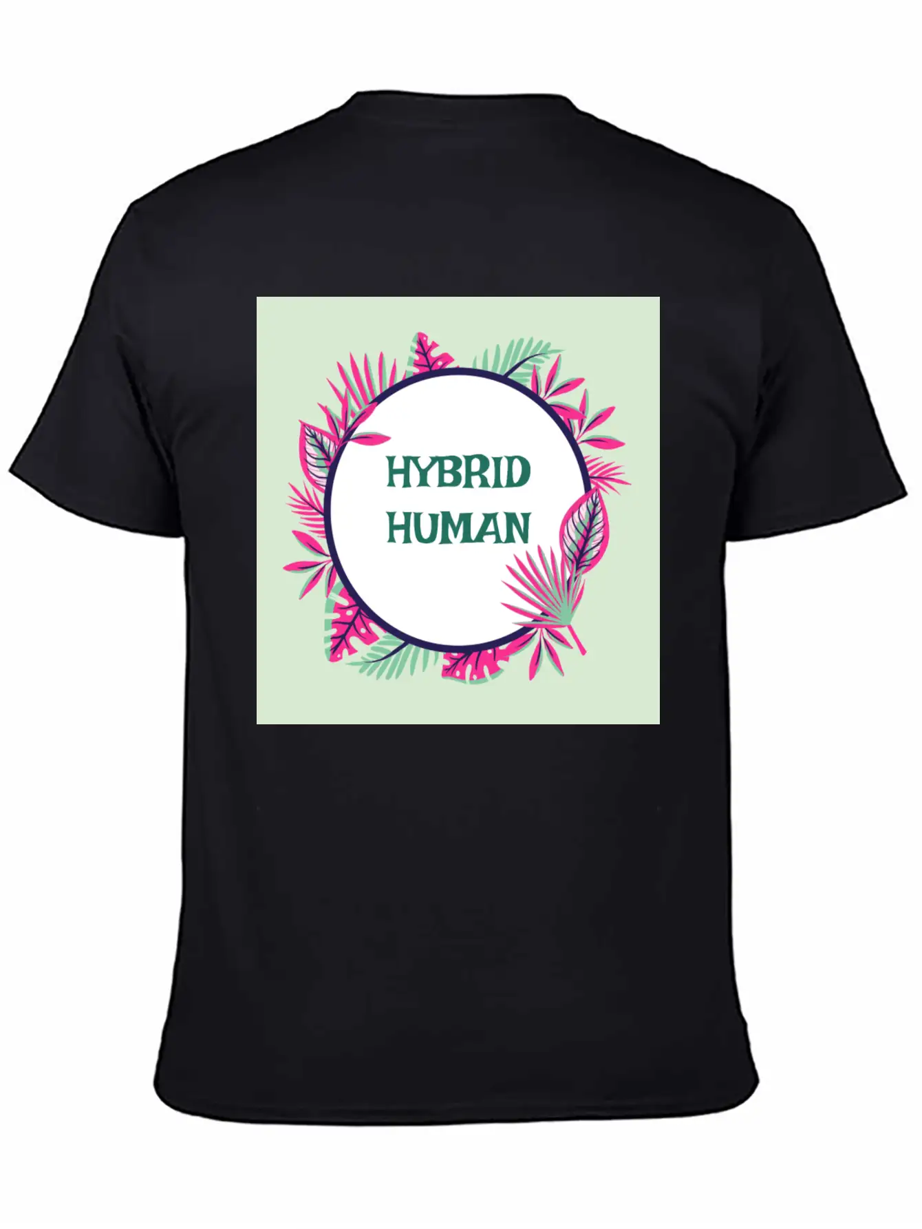 Hybrid Human, Unique, Renaissance, Dynamic Unisex Short Sleeve Soft Cotton T-Shirt – Casual Everyday Wear