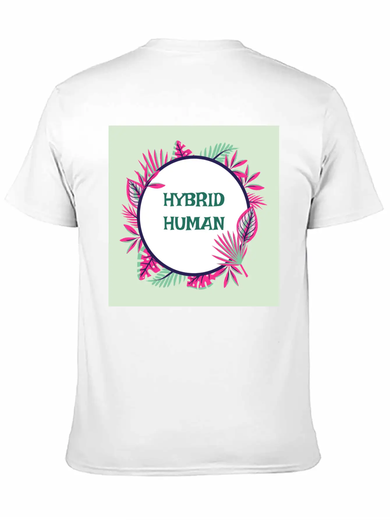 Hybrid Human, Unique, Renaissance, Dynamic Unisex Short Sleeve Soft Cotton T-Shirt – Casual Everyday Wear