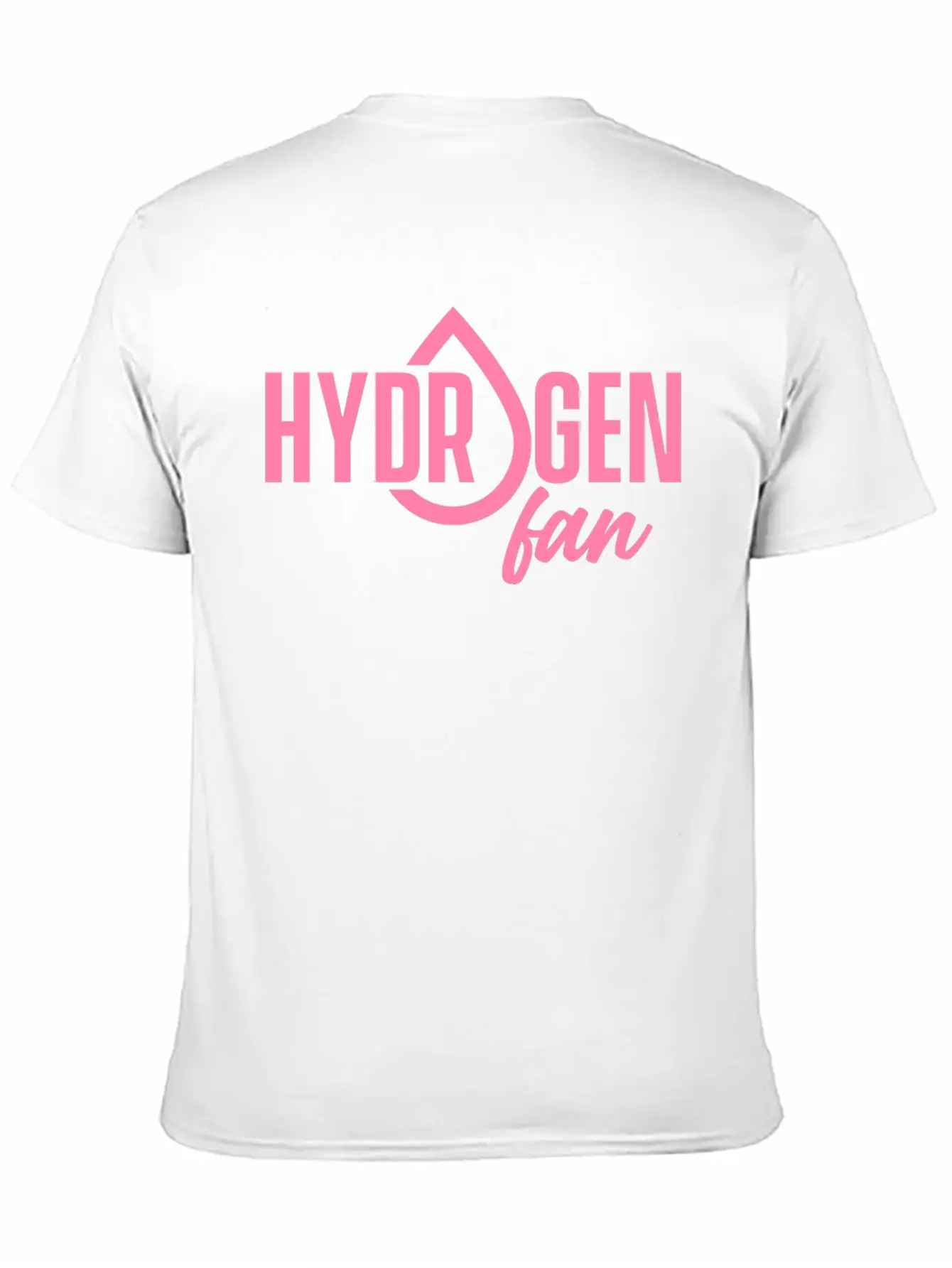 Hydrogen Fan Symbol H Clean Sayings Fuel Unisex Short Sleeve Soft Cotton T-Shirt – Casual Everyday Wear