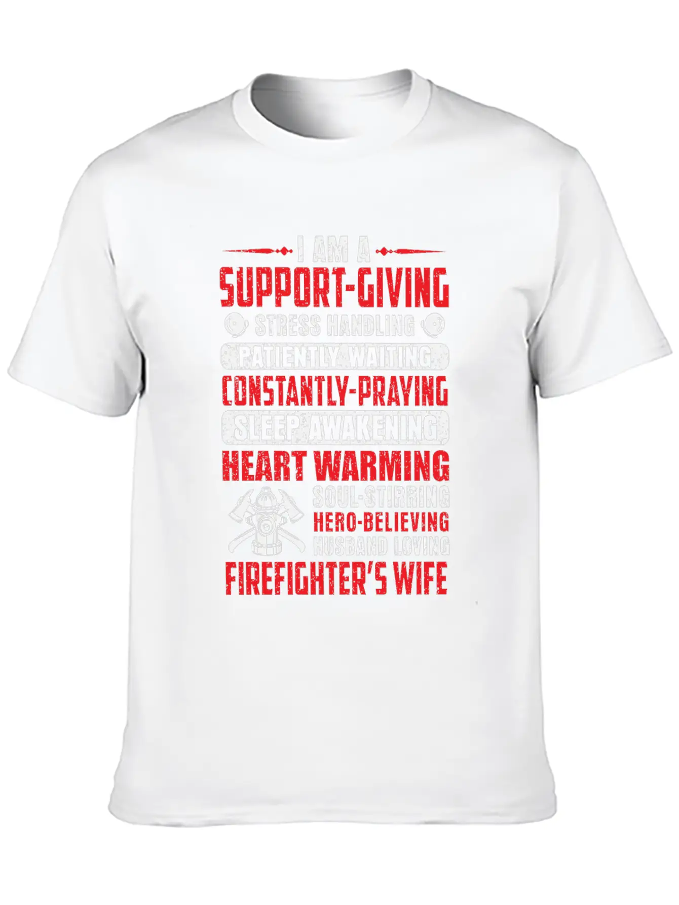 I Am A Support Giving Stress Handling Patiantly Timeless Short Sleeve Tee – Comfy And Minimalist Design