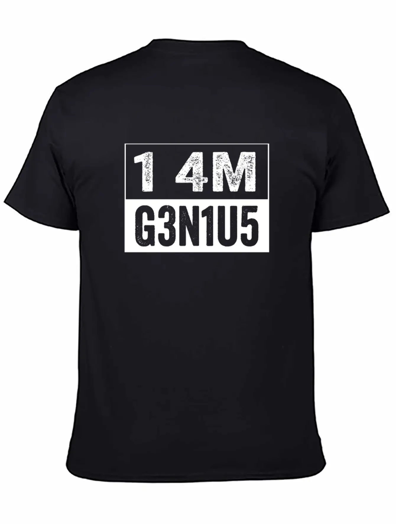 I Am Genius - 1 4M G3n1u5 Smart Clever Intelligent Timeless Short Sleeve Tee – Comfy And Minimalist Design