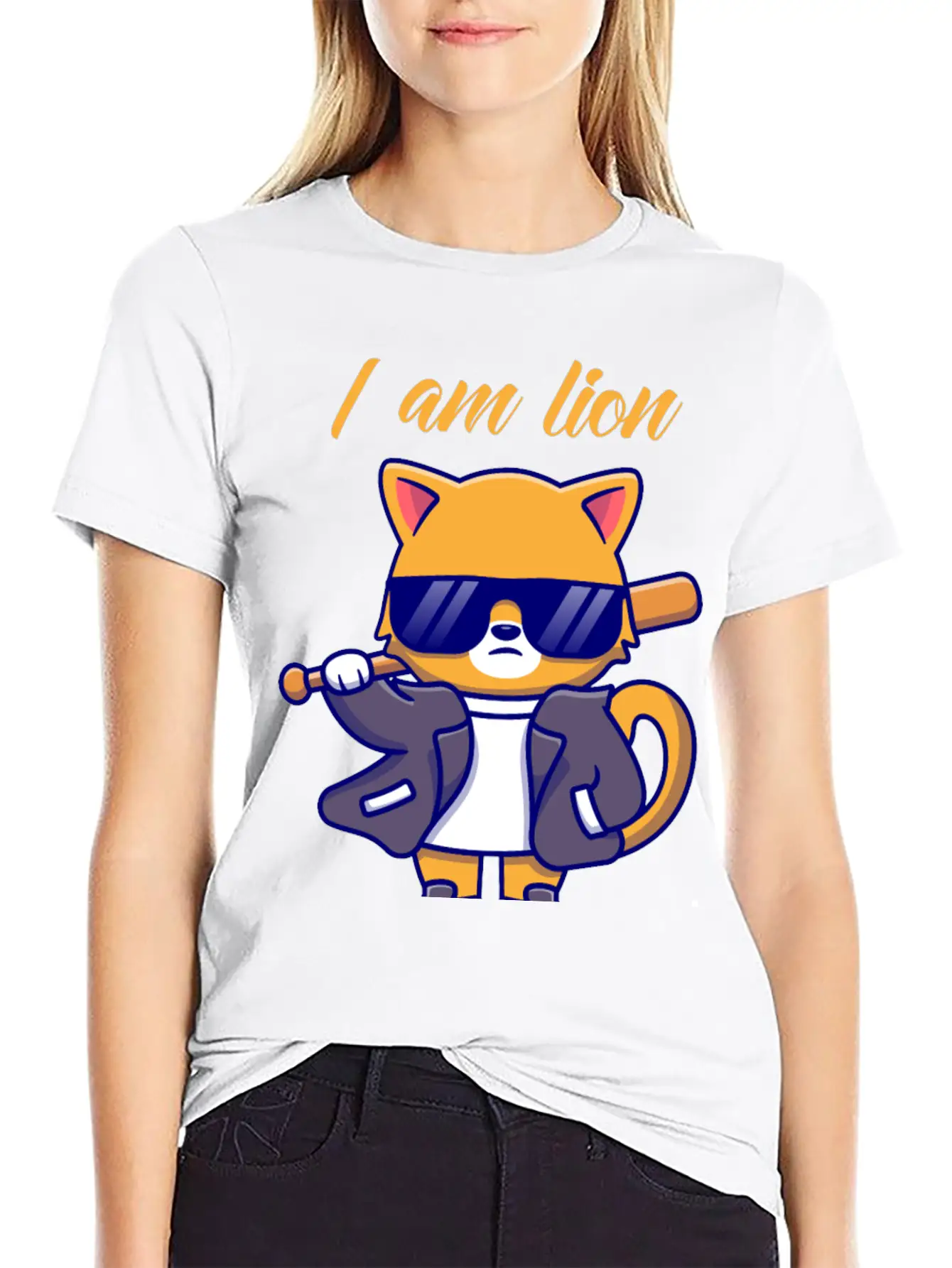 I Am Lion Timeless Short Sleeve Tee – Comfy And Minimalist Design