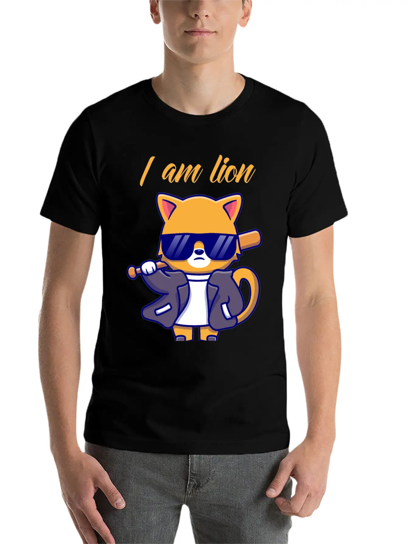 I Am Lion Timeless Short Sleeve Tee – Comfy And Minimalist Design