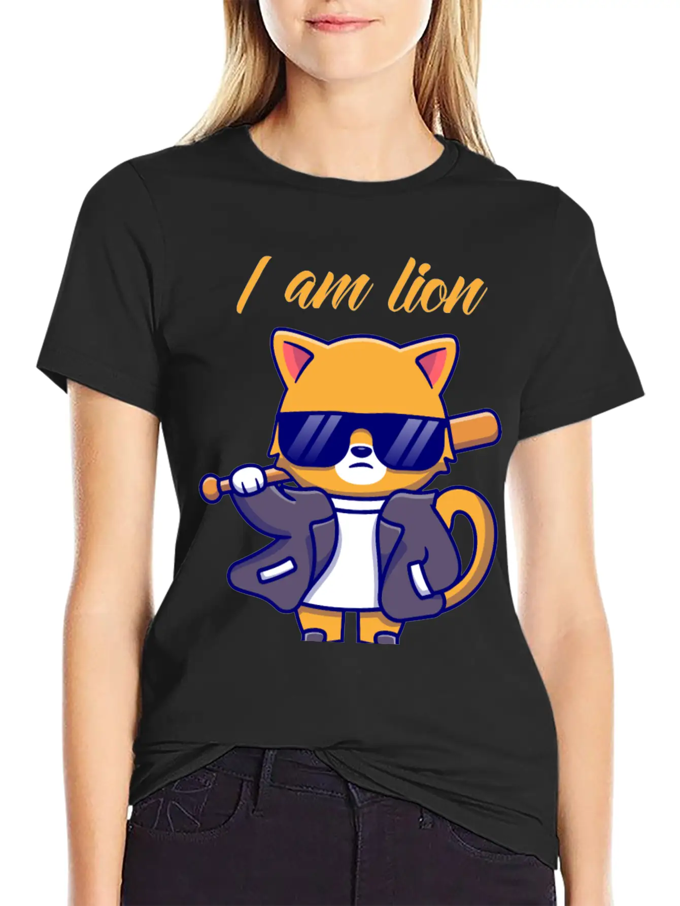 I Am Lion Timeless Short Sleeve Tee – Comfy And Minimalist Design