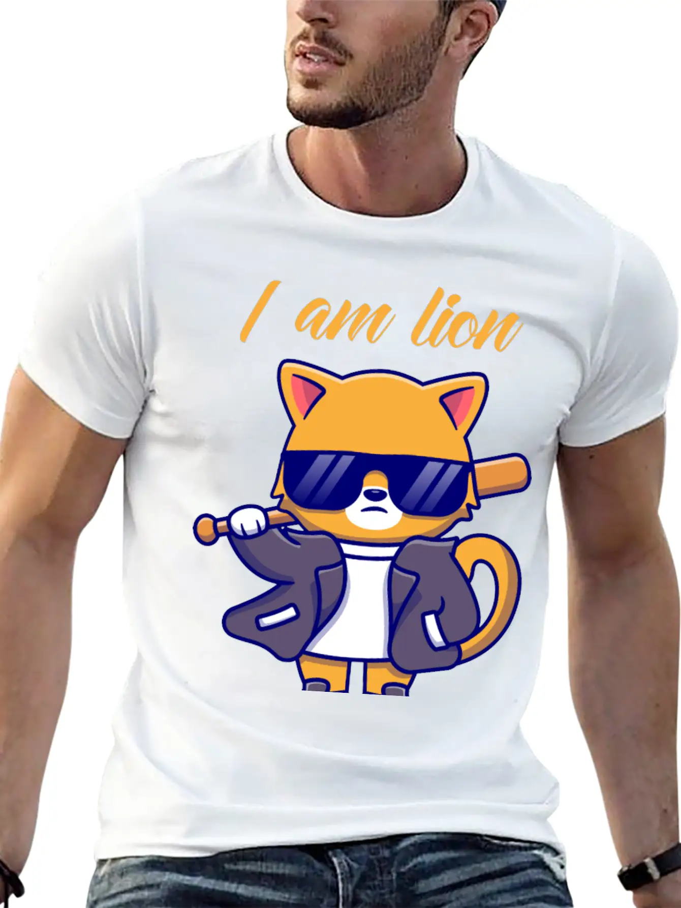 I Am Lion Timeless Short Sleeve Tee – Comfy And Minimalist Design
