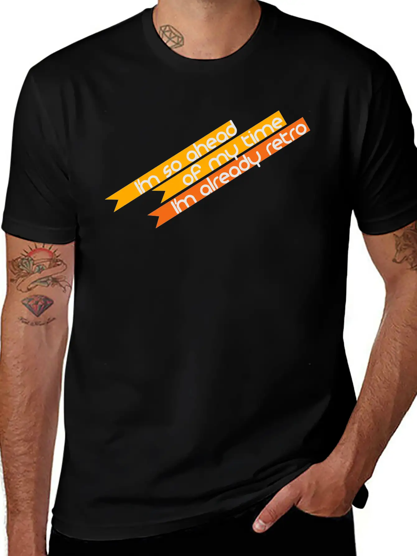 I Am So Advanced, Yet So Retro! Stylish Everyday T-Shirt – Unisex Basic Cotton Tee